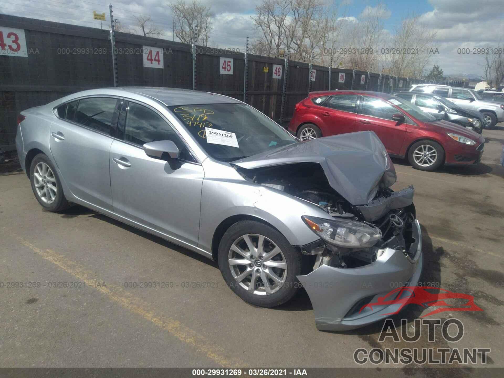 MAZDA MAZDA6 2016 - JM1GJ1U55G1480693