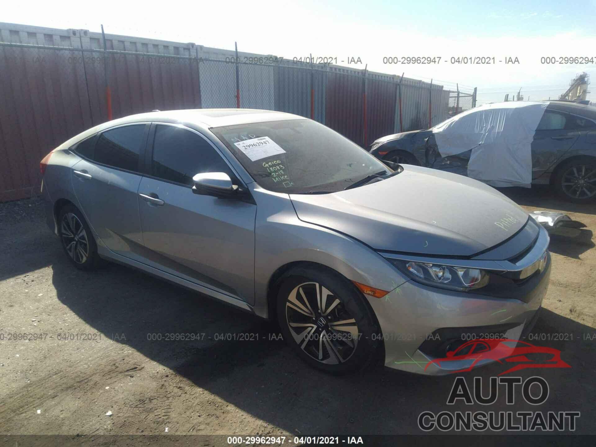 HONDA CIVIC SEDAN 2017 - 2HGFC1F39HH644789