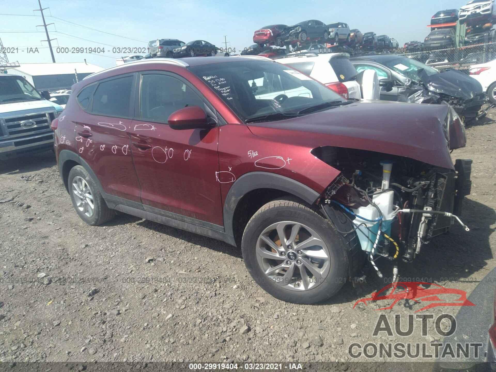 HYUNDAI TUCSON 2016 - KM8J3CA45GU228654
