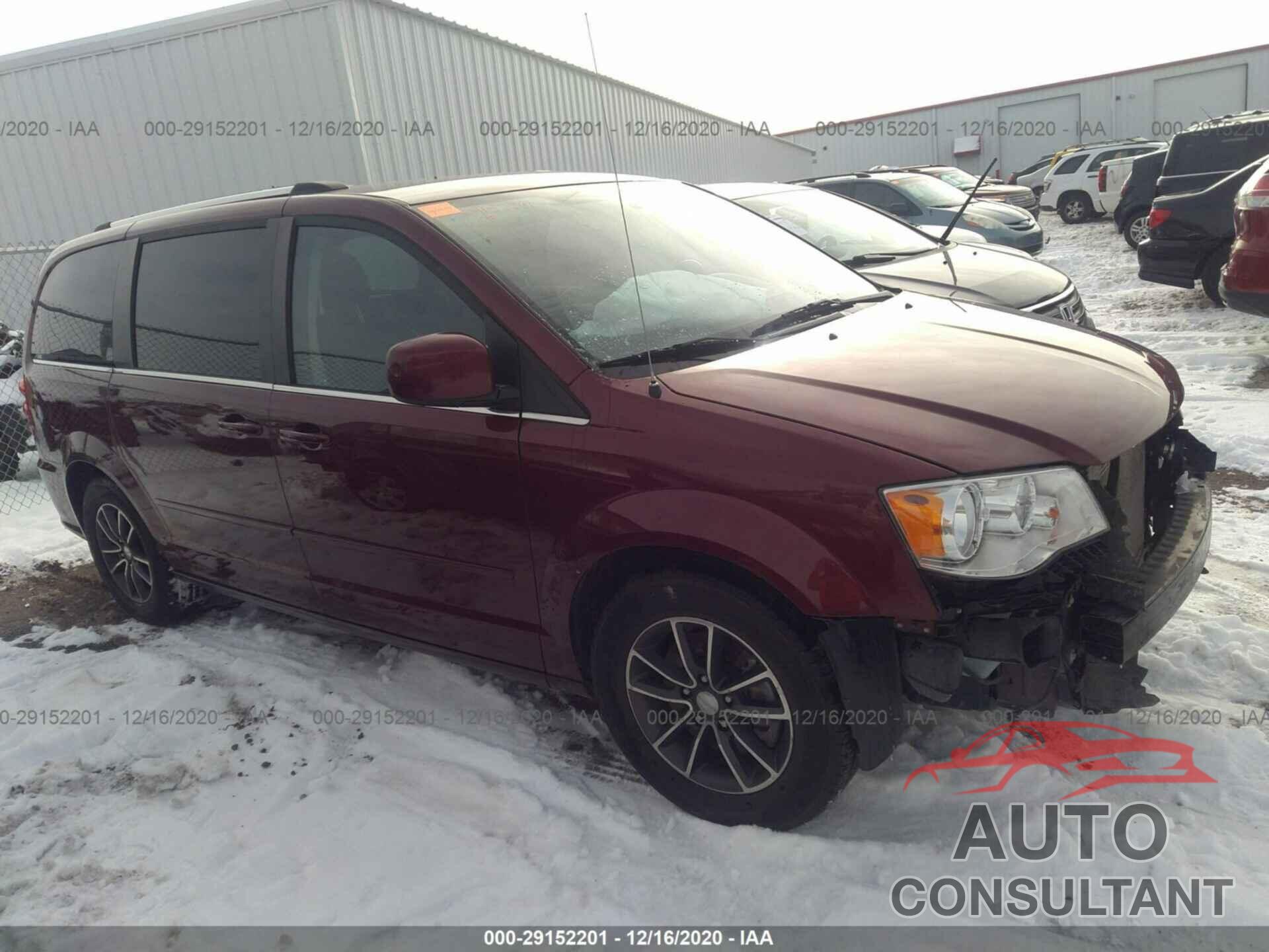 DODGE GRAND CARAVAN 2017 - 2C4RDGCGXHR865153