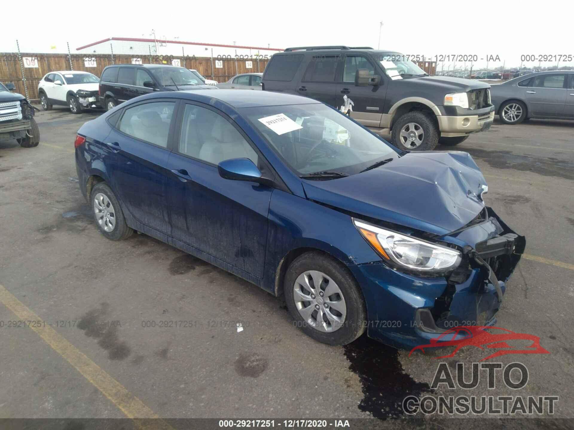 HYUNDAI ACCENT 2017 - KMHCT4AE1HU309613