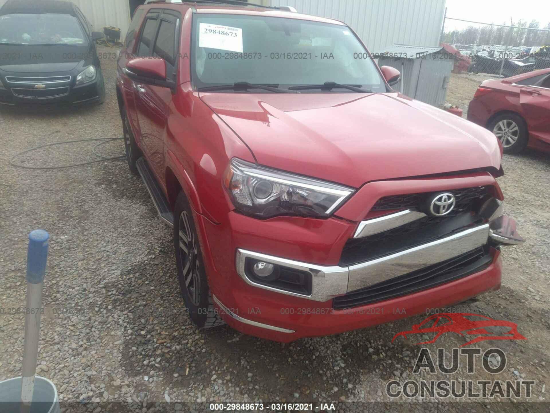 TOYOTA 4RUNNER 2017 - JTEBU5JRXH5435187