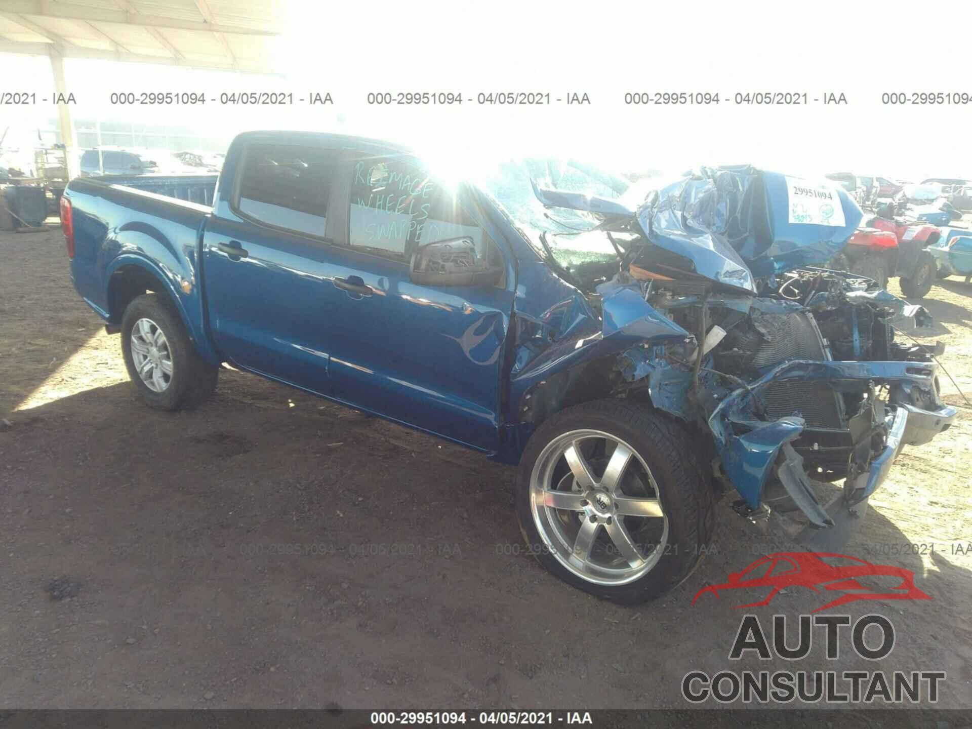 FORD RANGER 2019 - 1FTER4EH7KLA76057