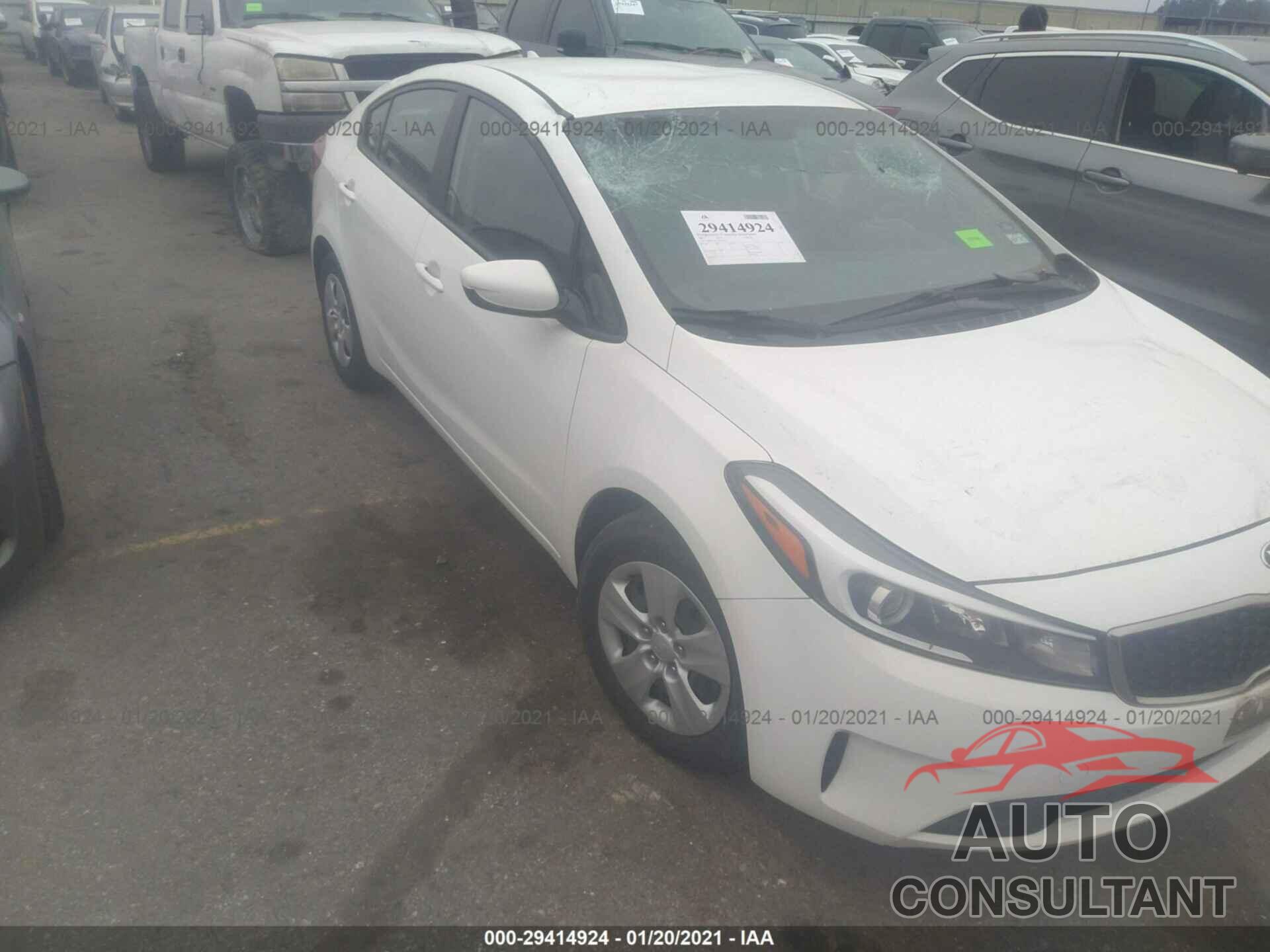KIA FORTE 2017 - 3KPFK4A71HE057575