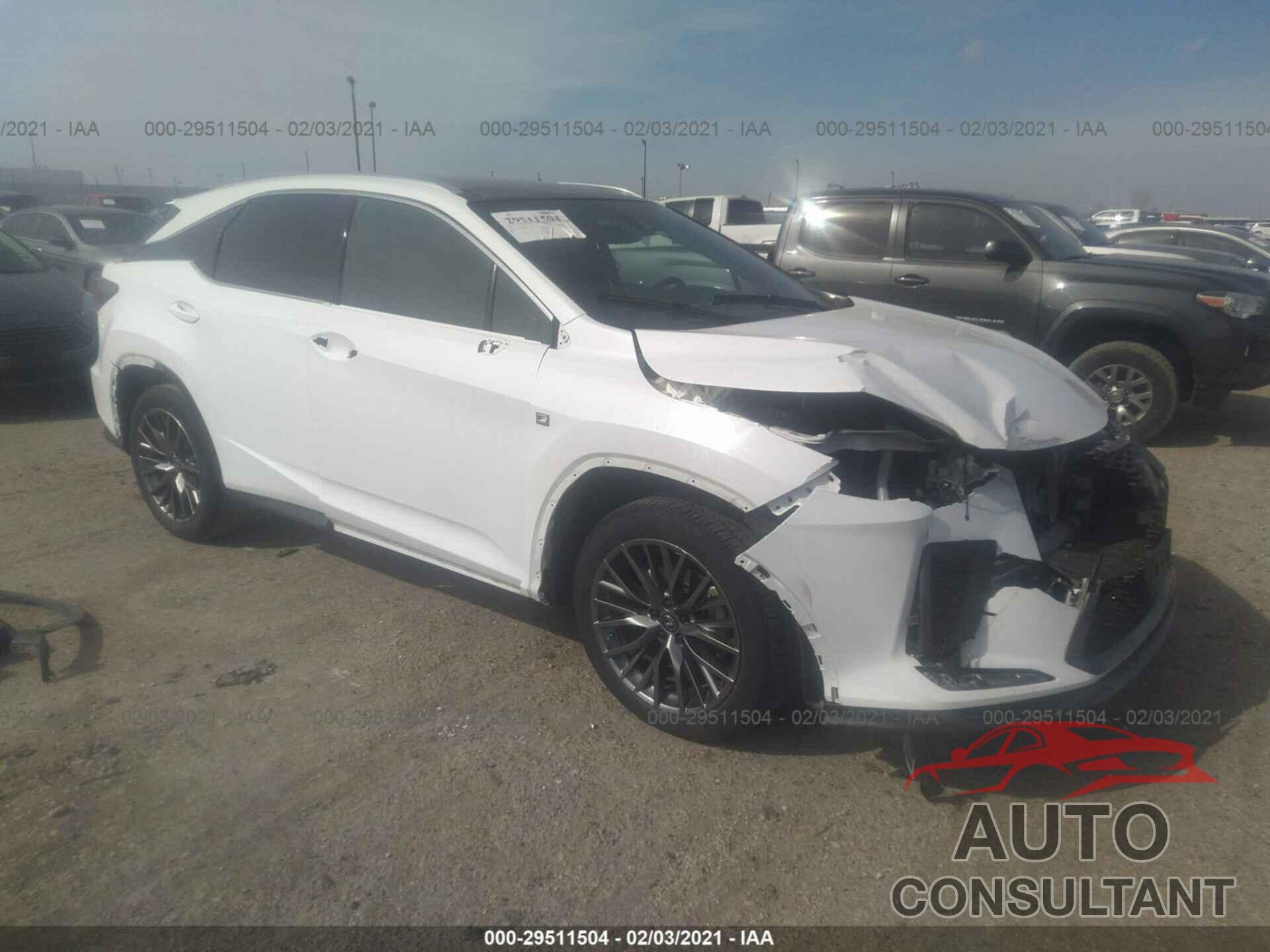 LEXUS RX 2020 - 2T2YZMDA5LC227872