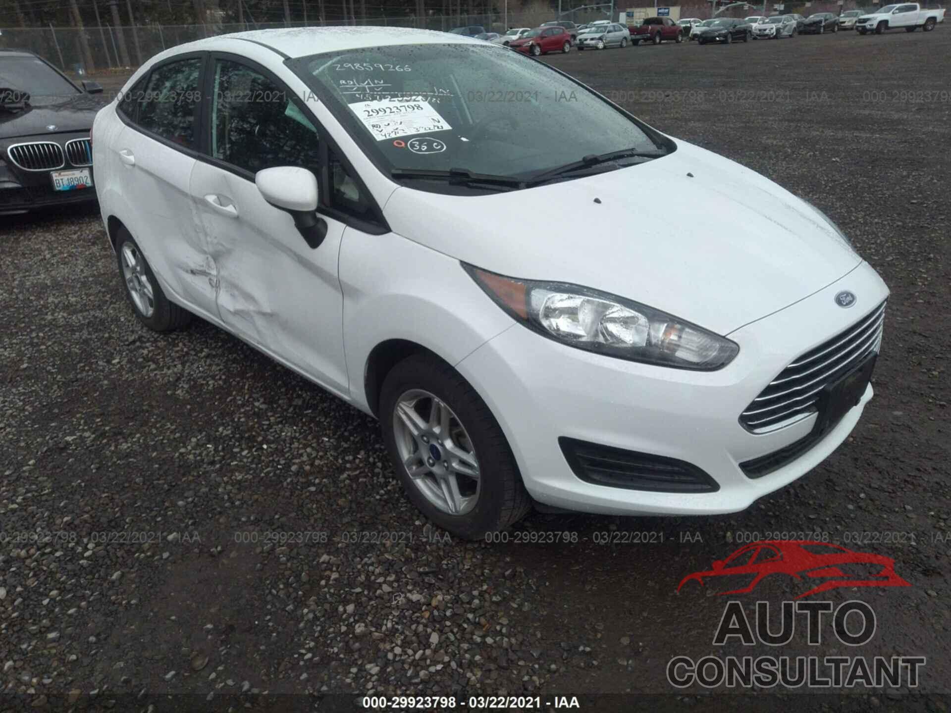 FORD FIESTA 2017 - 3FADP4BJ8HM163410
