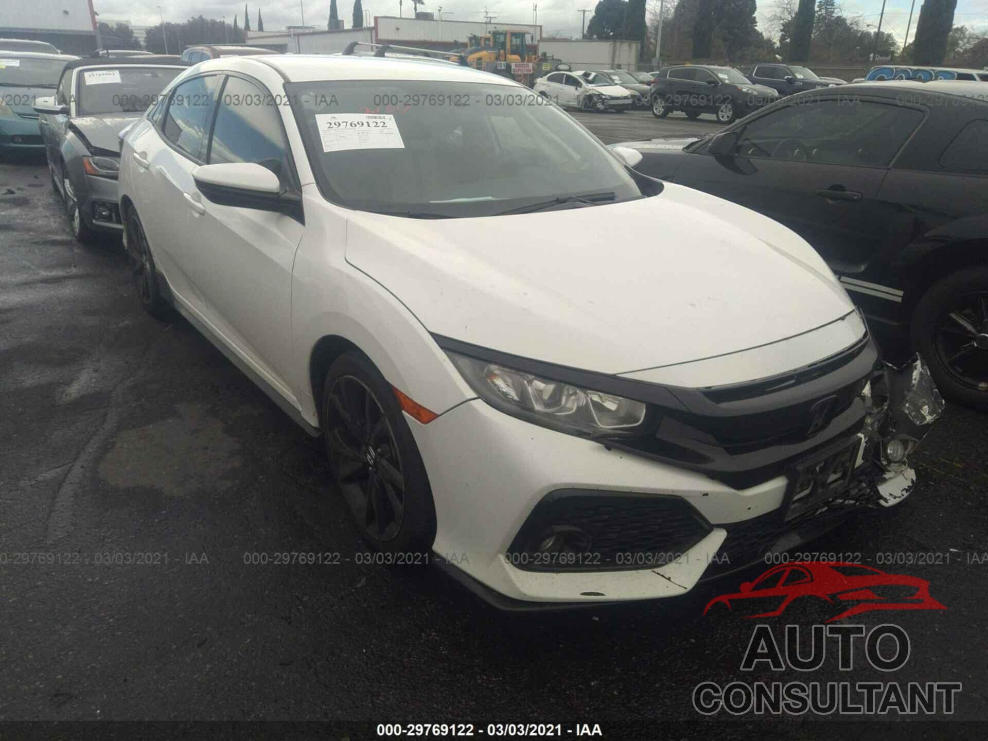 HONDA CIVIC HATCHBACK 2017 - SHHFK7H42HU415112