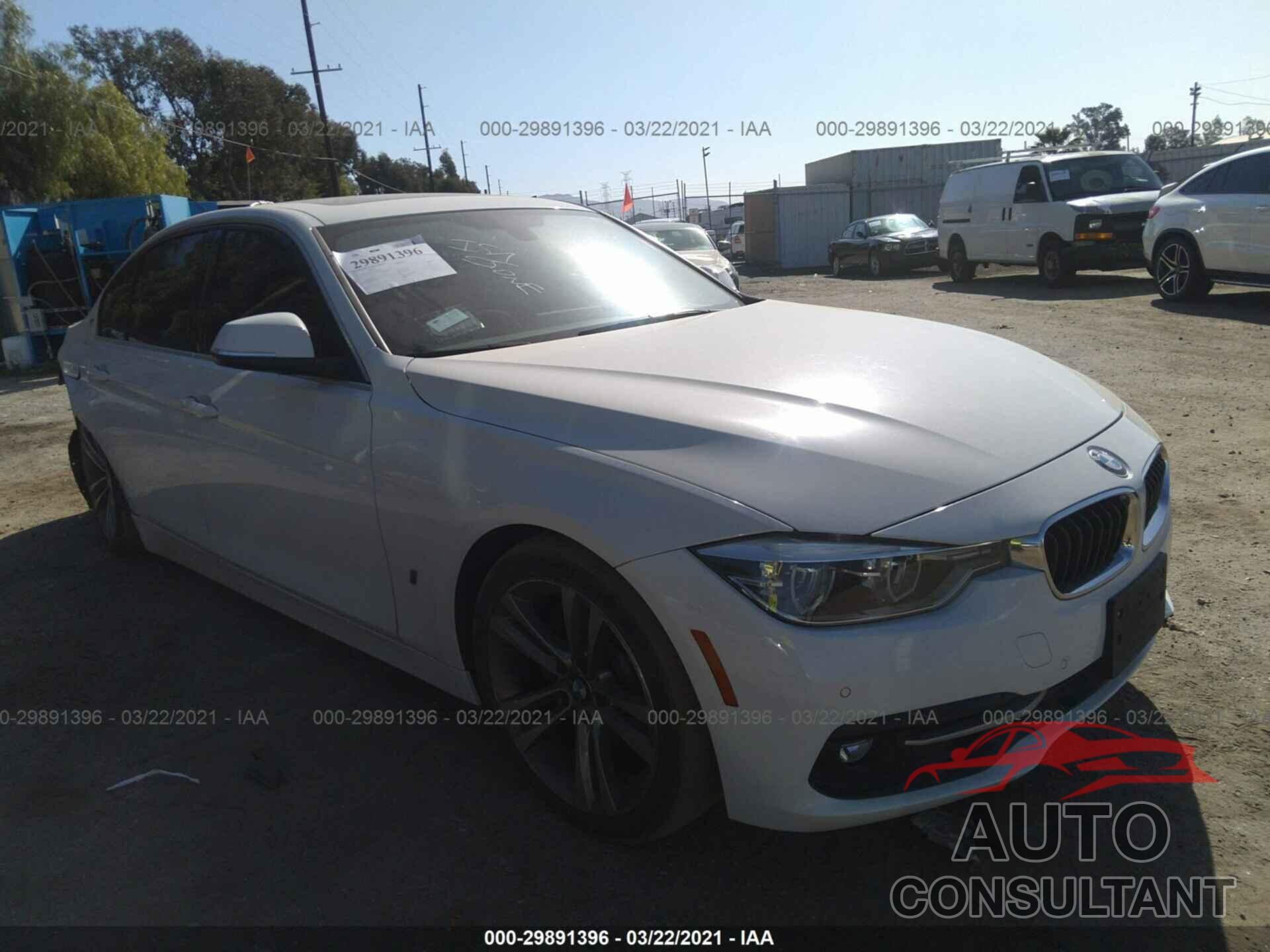 BMW 3 SERIES 2017 - WBA8E1C36HA029358