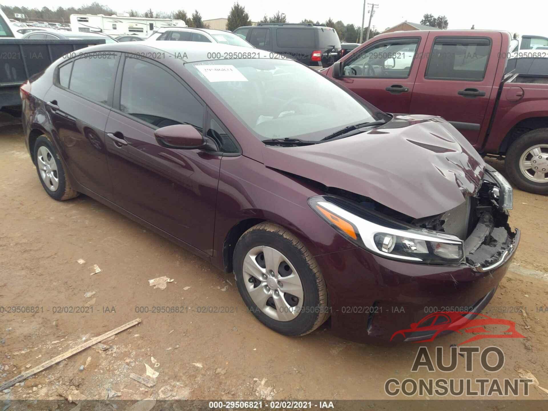 KIA FORTE 2017 - 3KPFK4A77HE137575