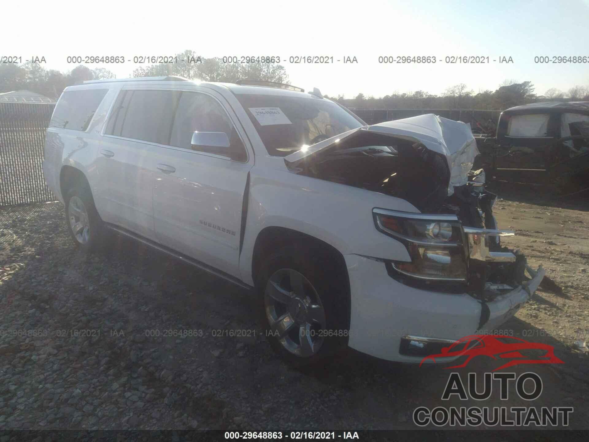 CHEVROLET SUBURBAN 2016 - 1GNSCJKC3GR369056