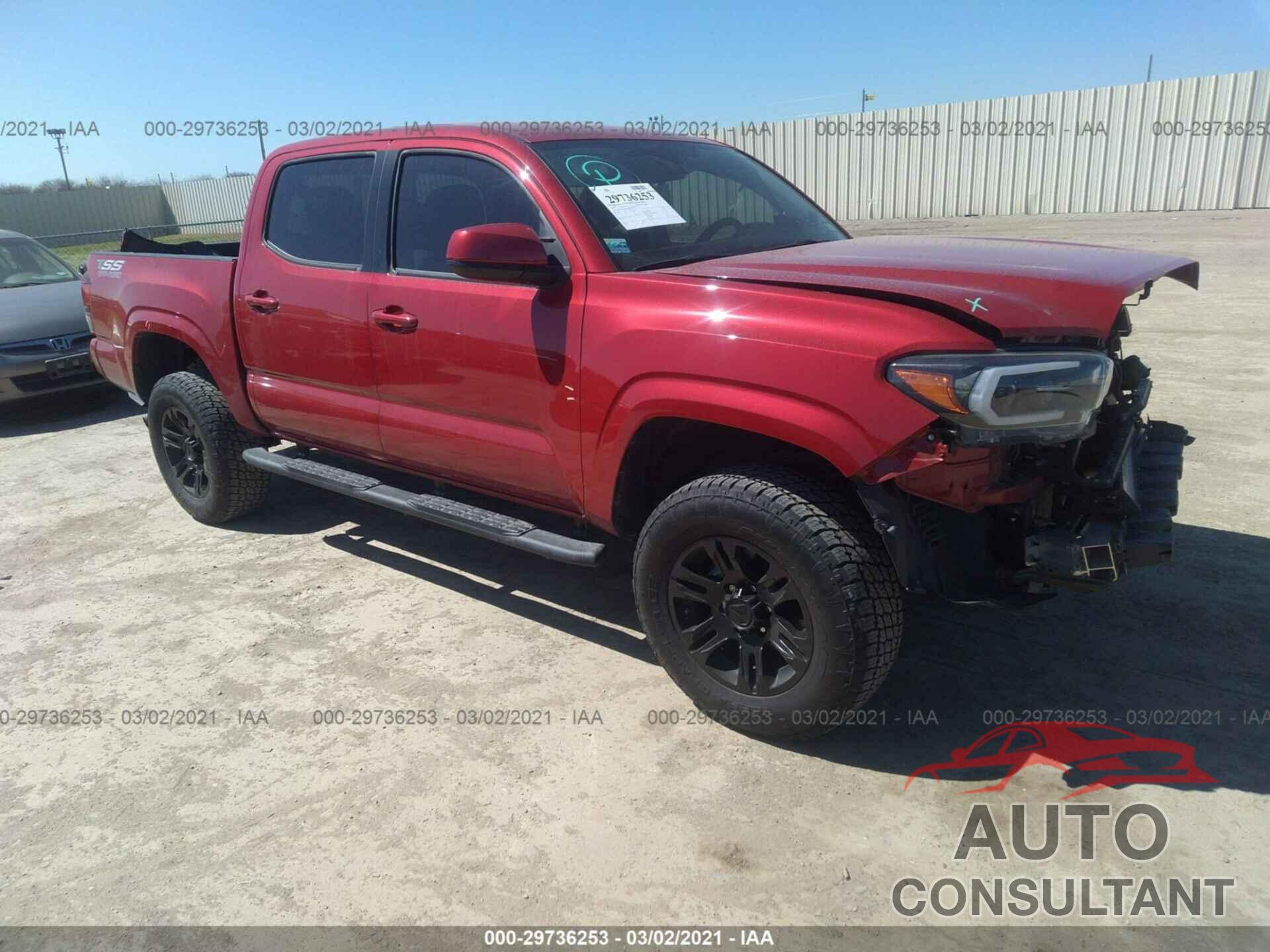 TOYOTA TACOMA 2WD 2019 - 5TFAX5GN5KX160870