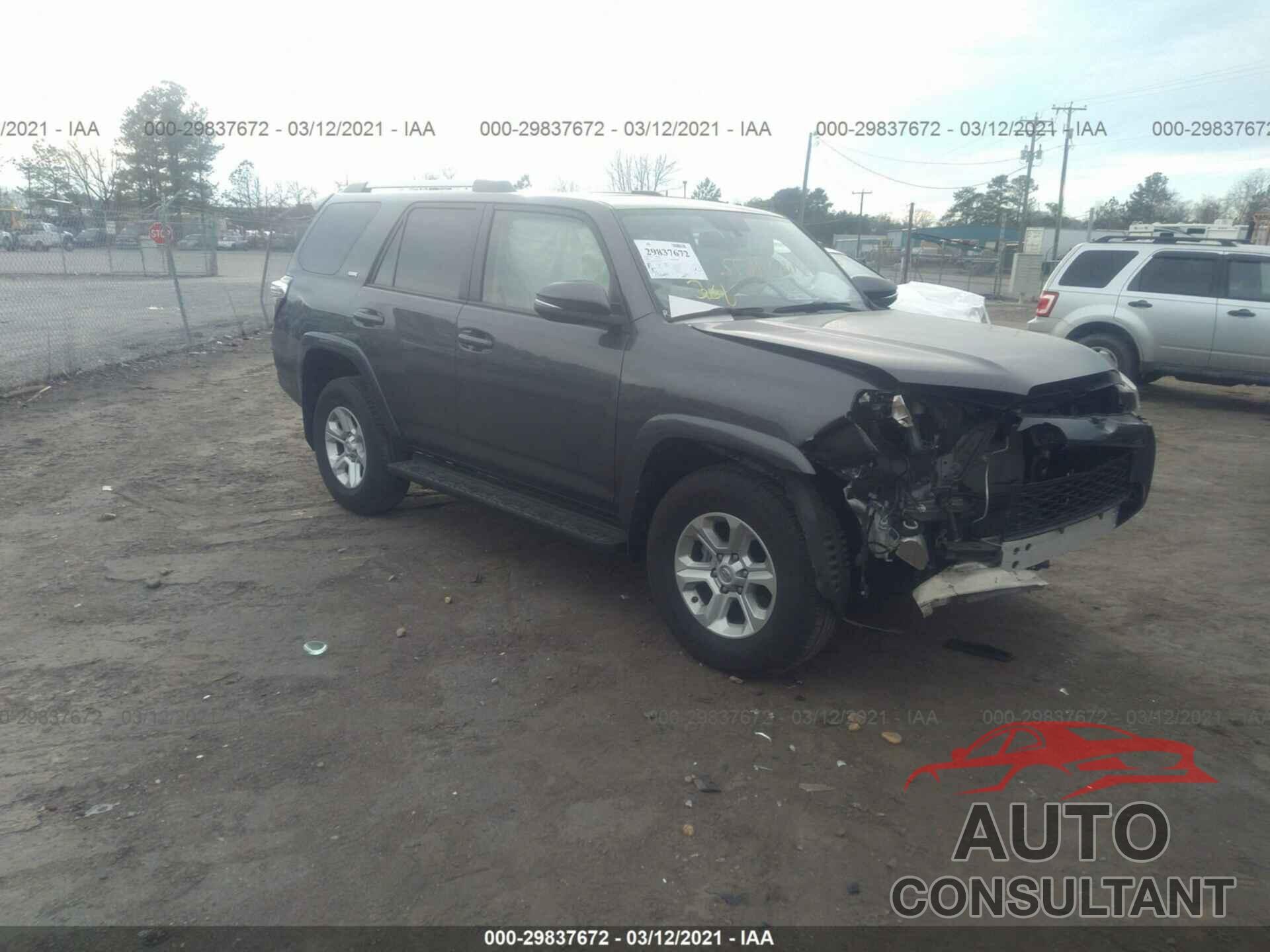 TOYOTA 4RUNNER 2019 - JTEBU5JR8K5690489