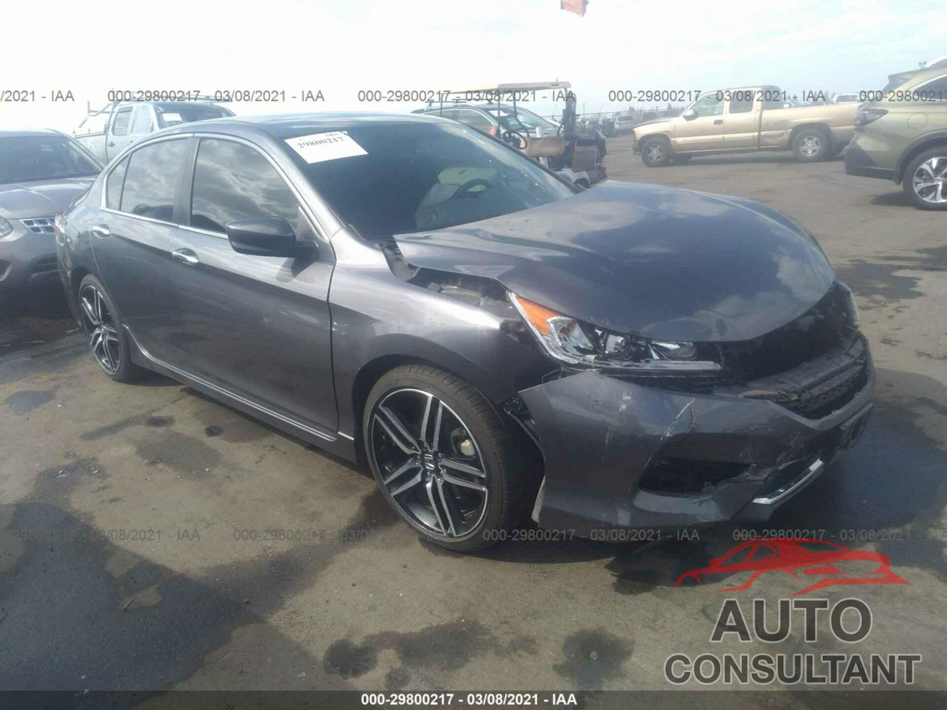 HONDA ACCORD SEDAN 2016 - 1HGCR2F50GA045057