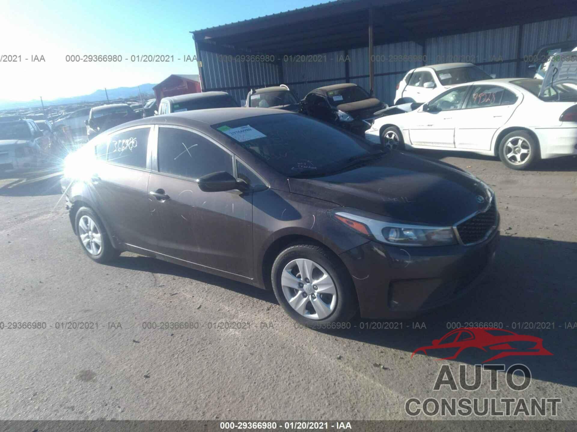 KIA FORTE 2018 - 3KPFL4A71JE164225