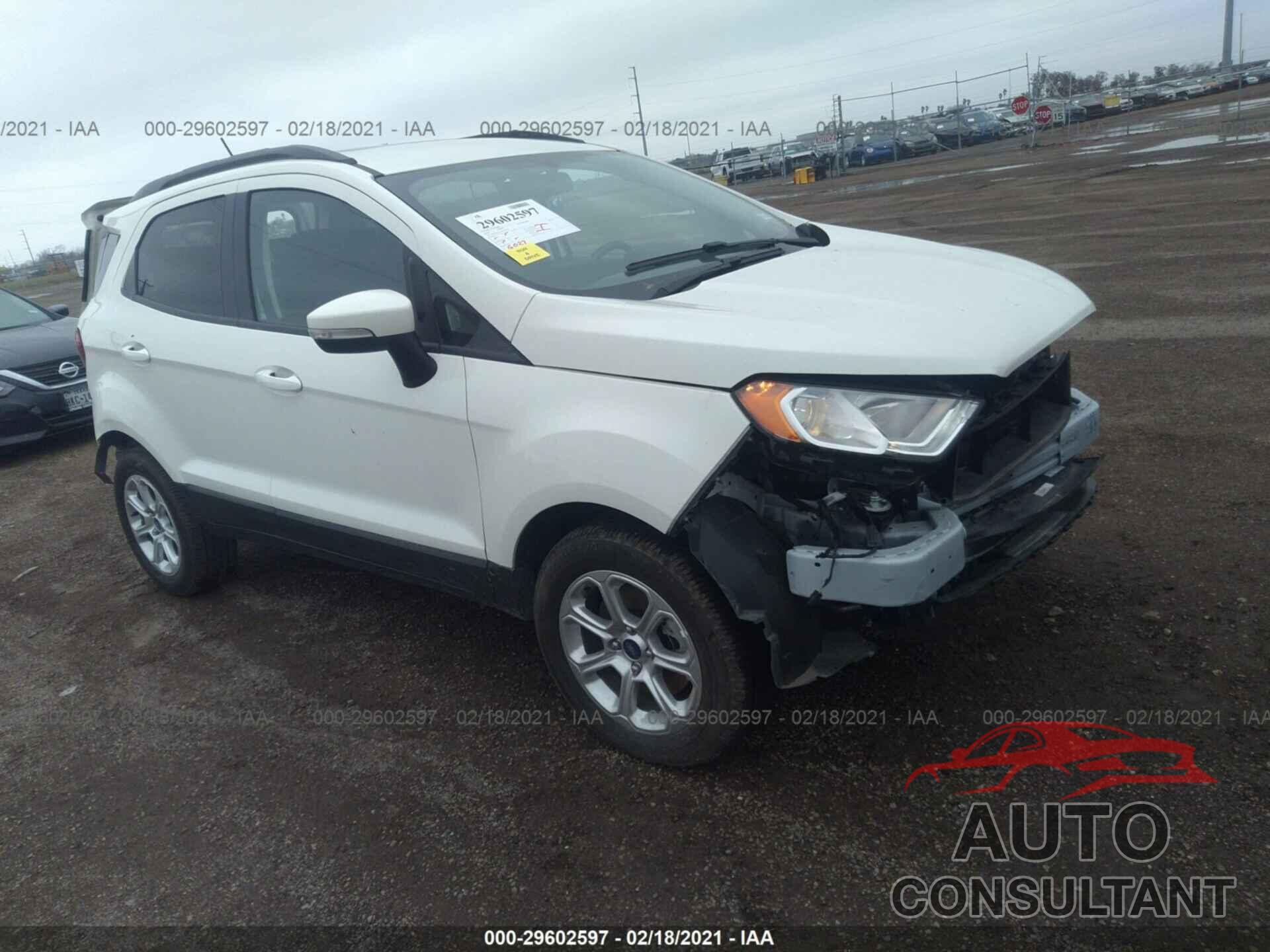 FORD ECOSPORT 2020 - MAJ3S2GEXLC360499