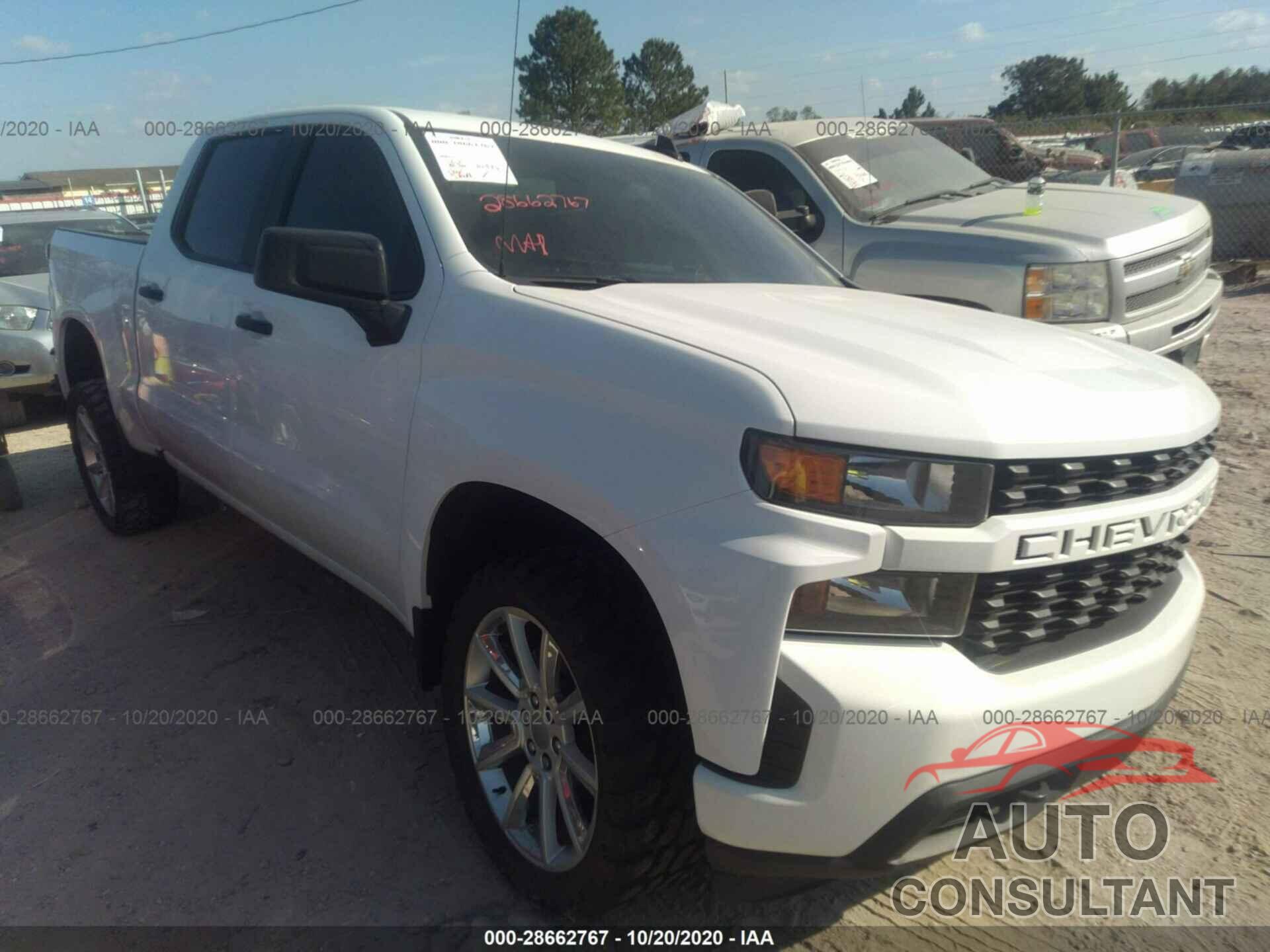 CHEVROLET SILVERADO 1500 2020 - 3GCPWBEF1LG190249