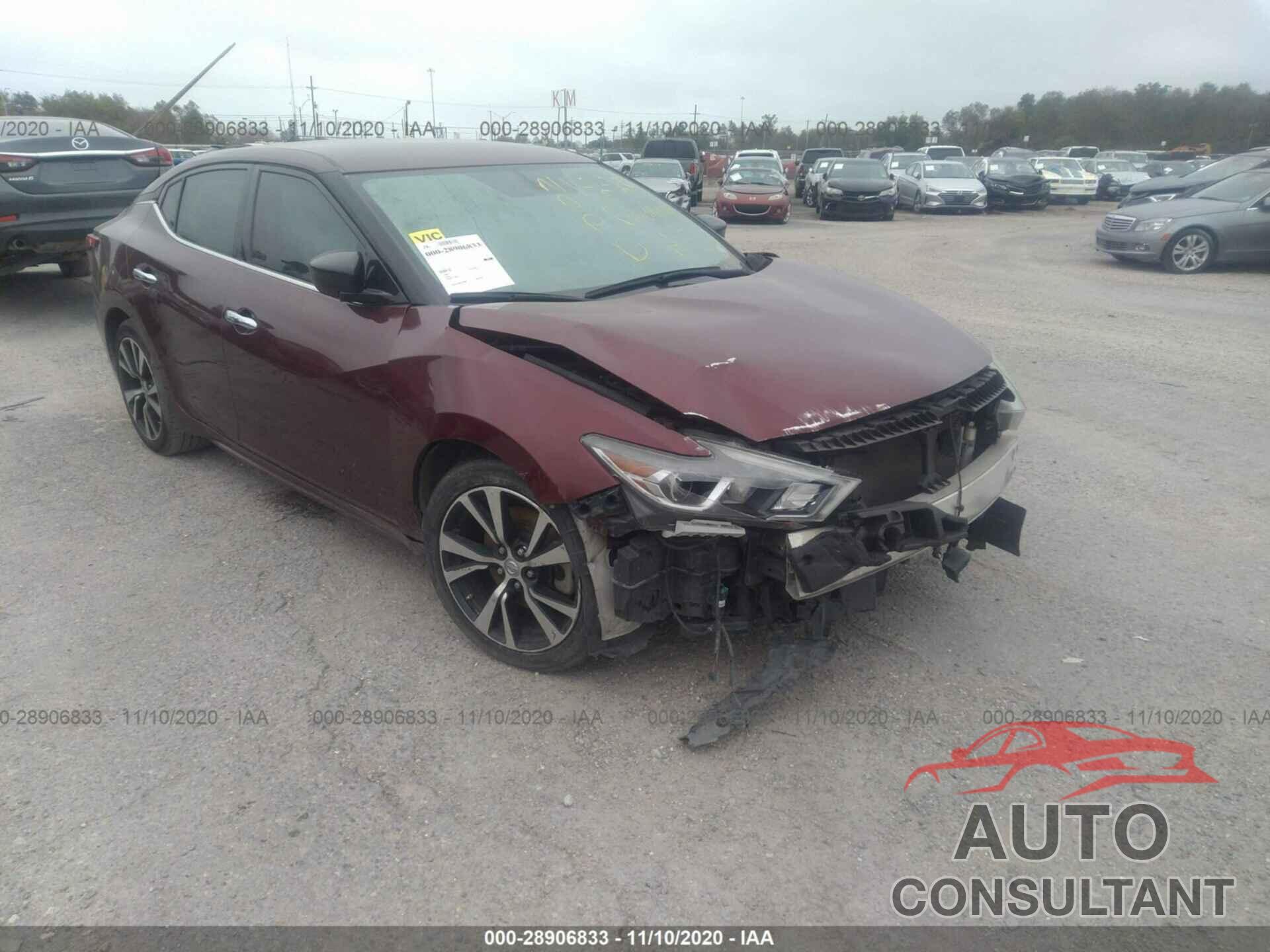 NISSAN MAXIMA 2016 - 1N4AA6AP3GC417305