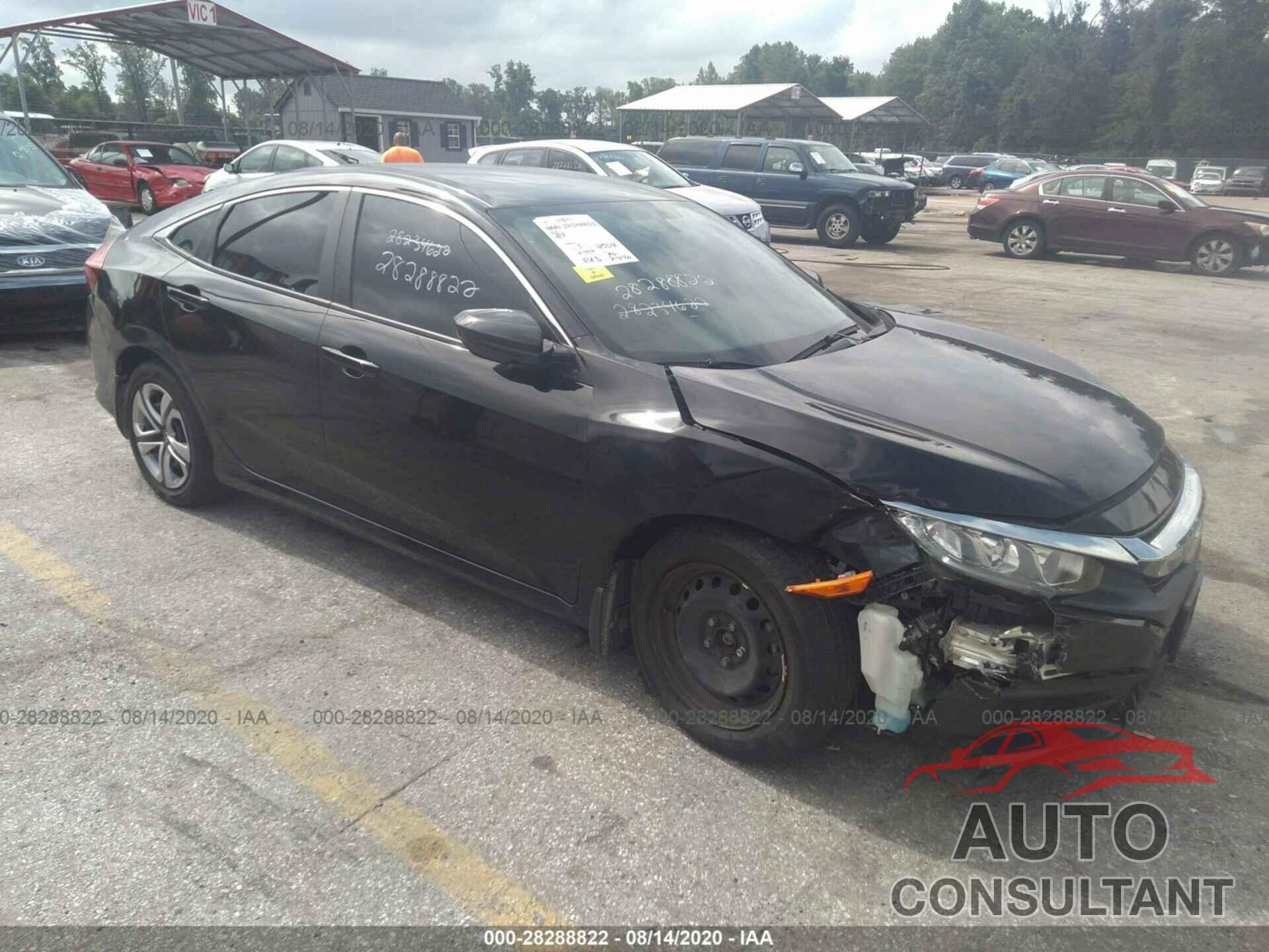 HONDA CIVIC SEDAN 2017 - 2HGFC2F57HH546934