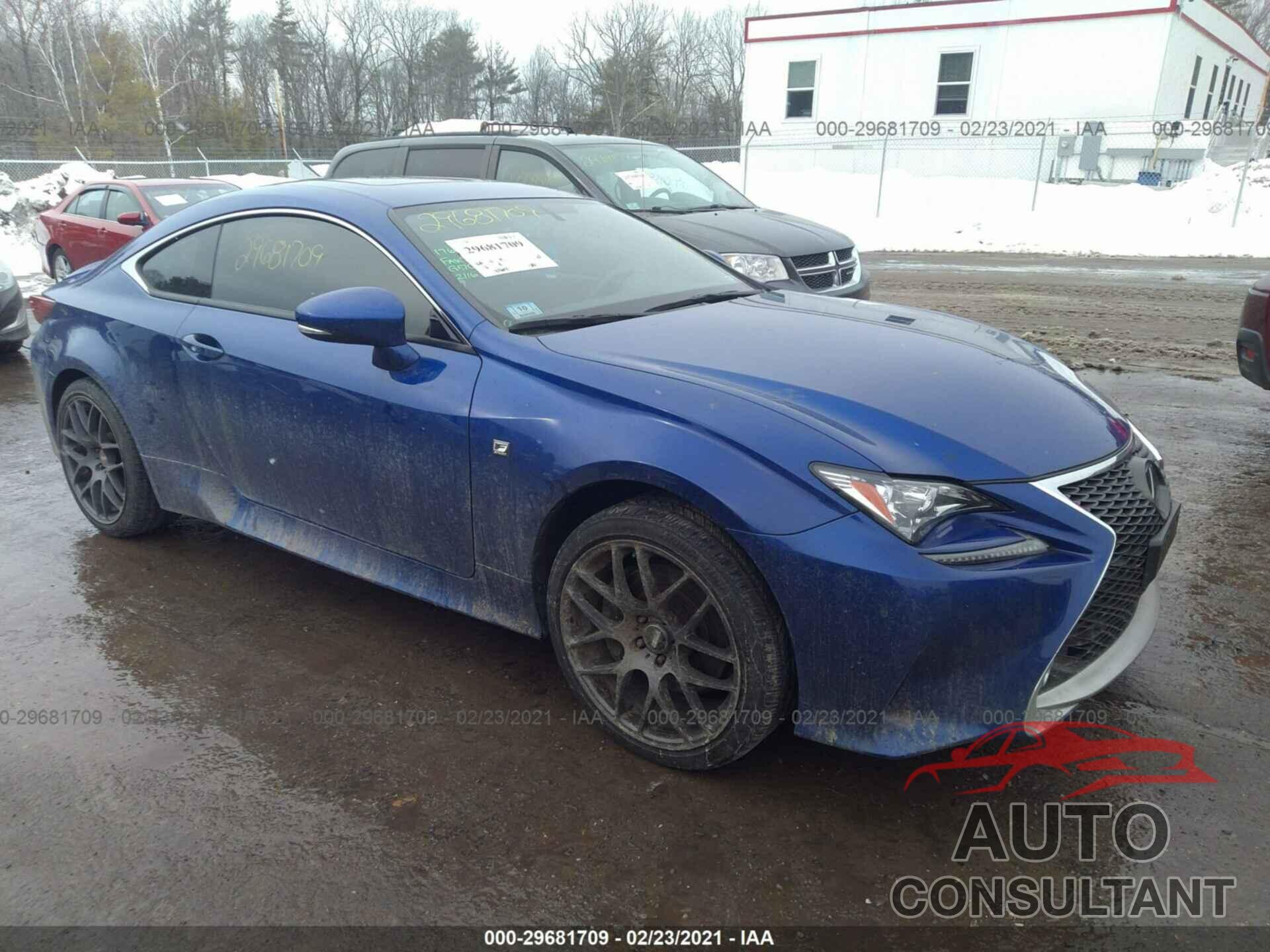 LEXUS RC 350 2016 - JTHSE5BC1G5006884