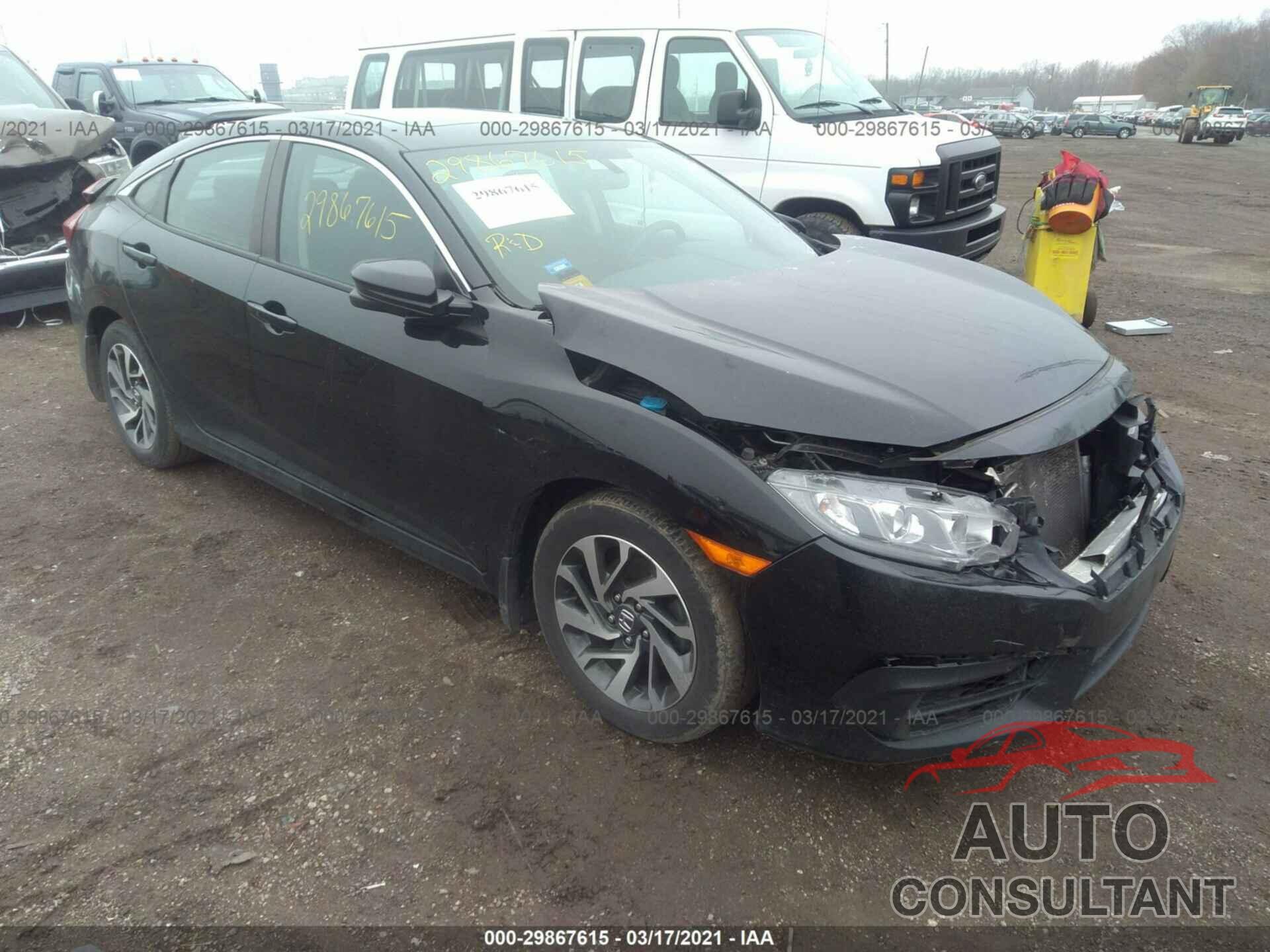 HONDA CIVIC SEDAN 2016 - 19XFC2F73GE085872