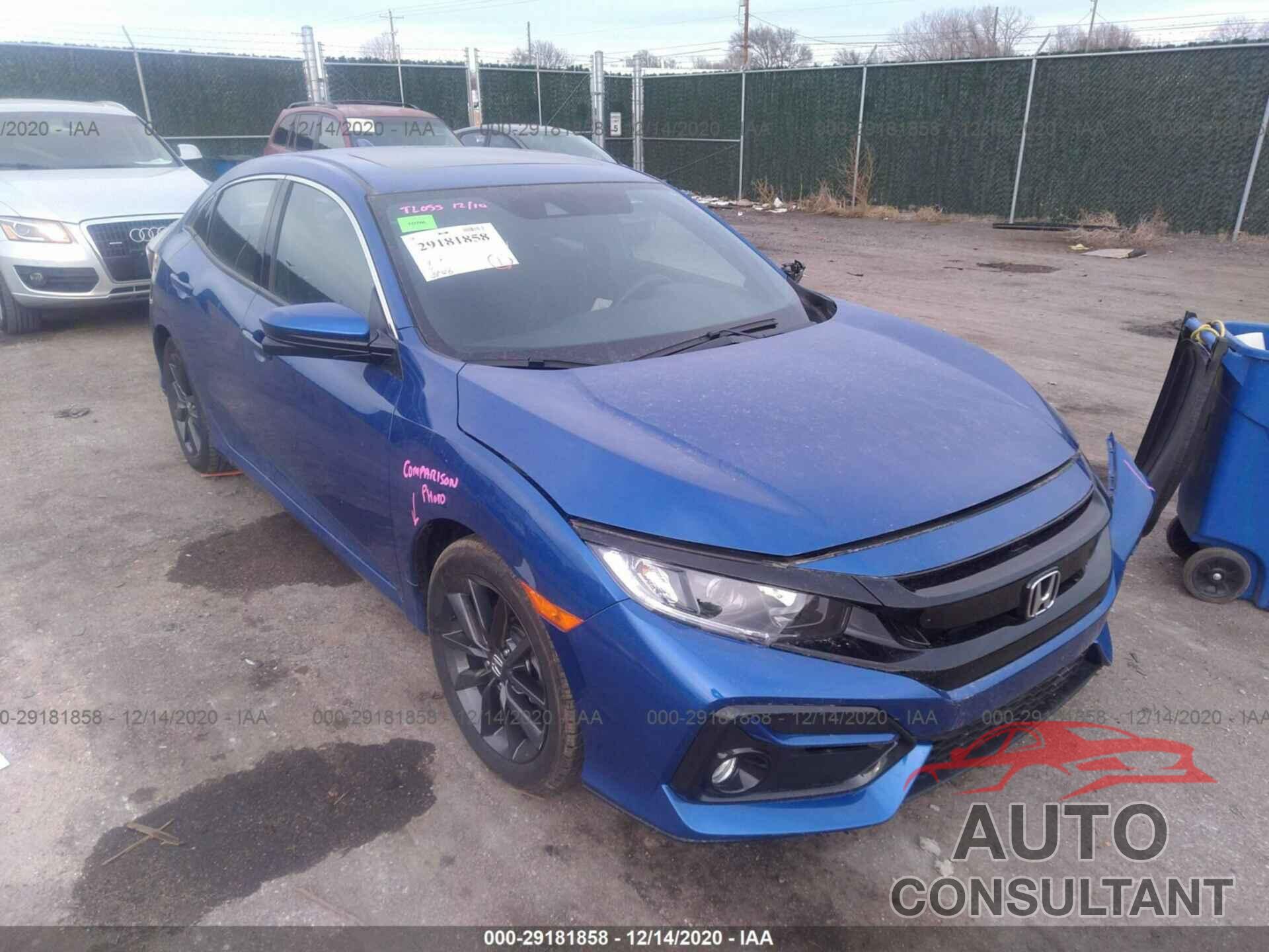 HONDA CIVIC HATCHBACK 2020 - SHHFK7H61LU211217