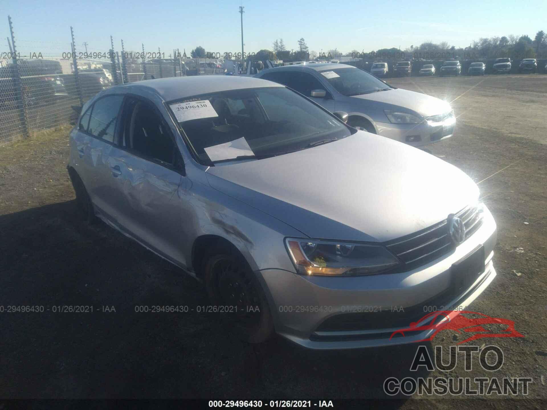 VOLKSWAGEN JETTA SEDAN 2016 - 3VW267AJ7GM344629