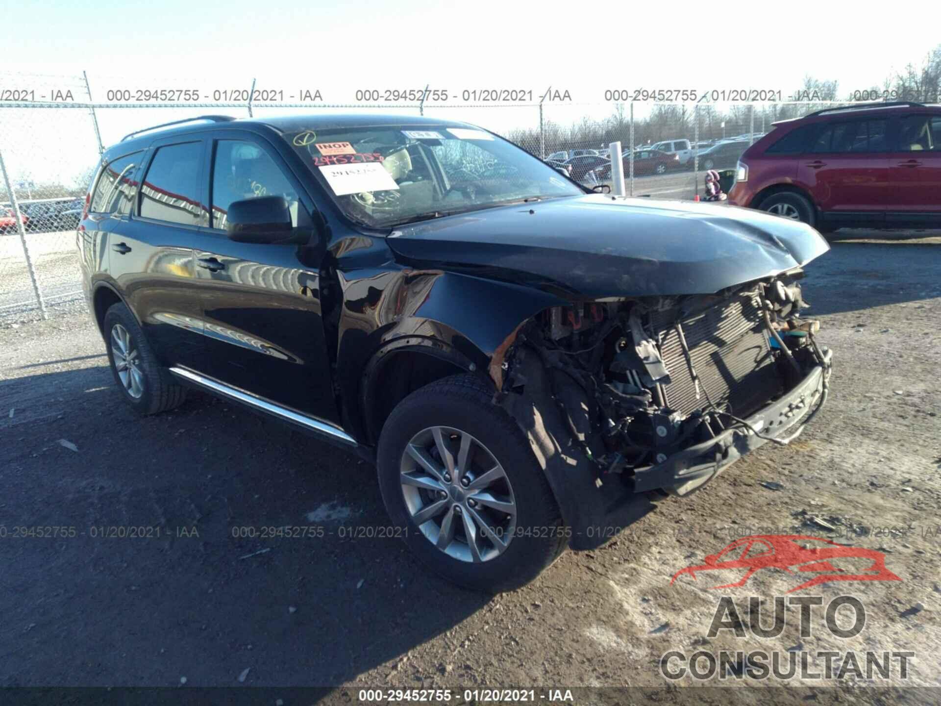 DODGE DURANGO 2017 - 1C4RDJAG6HC703514