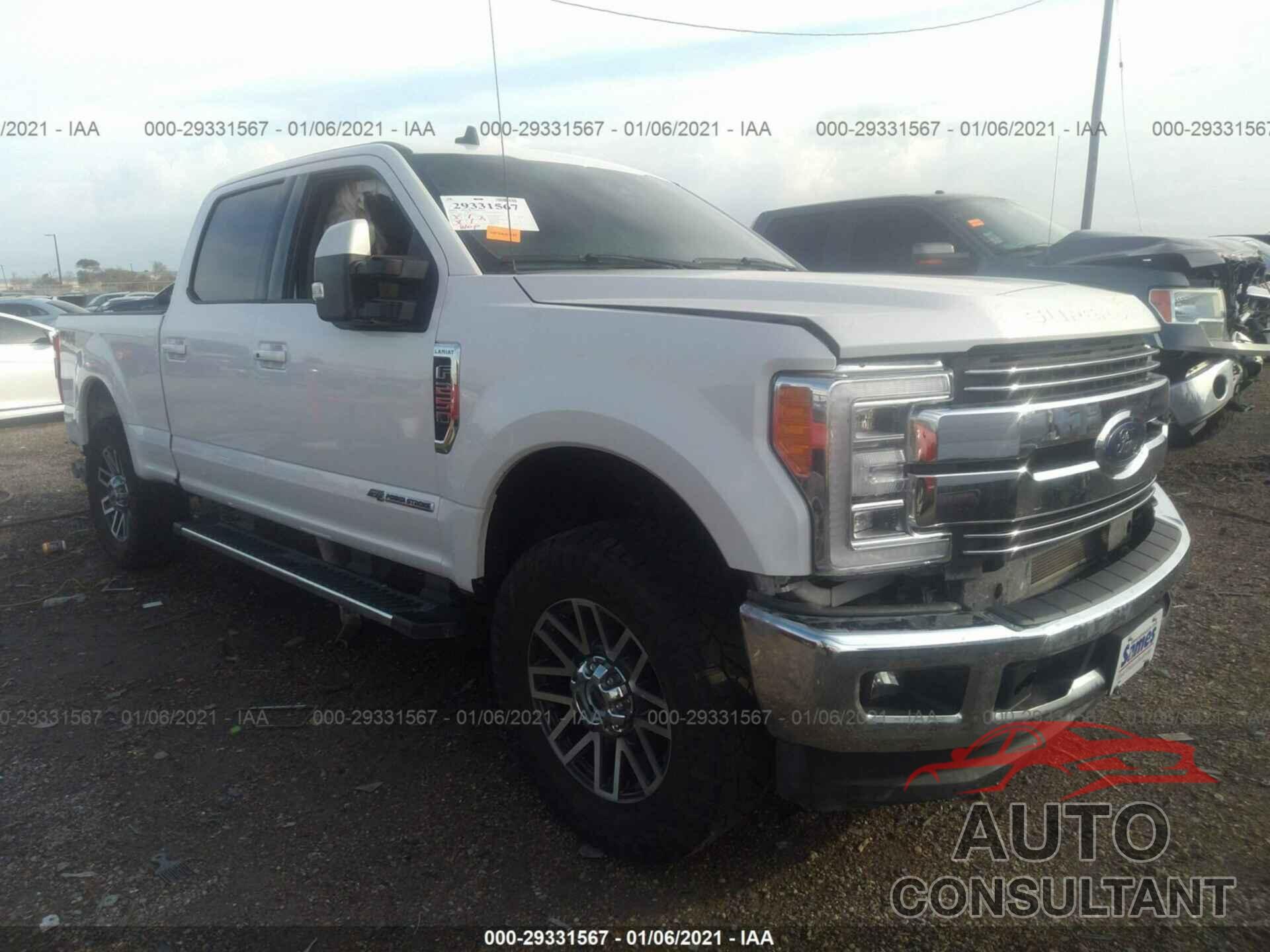 FORD SUPER DUTY F-250 SRW 2019 - 1FT7W2BTXKEC30084