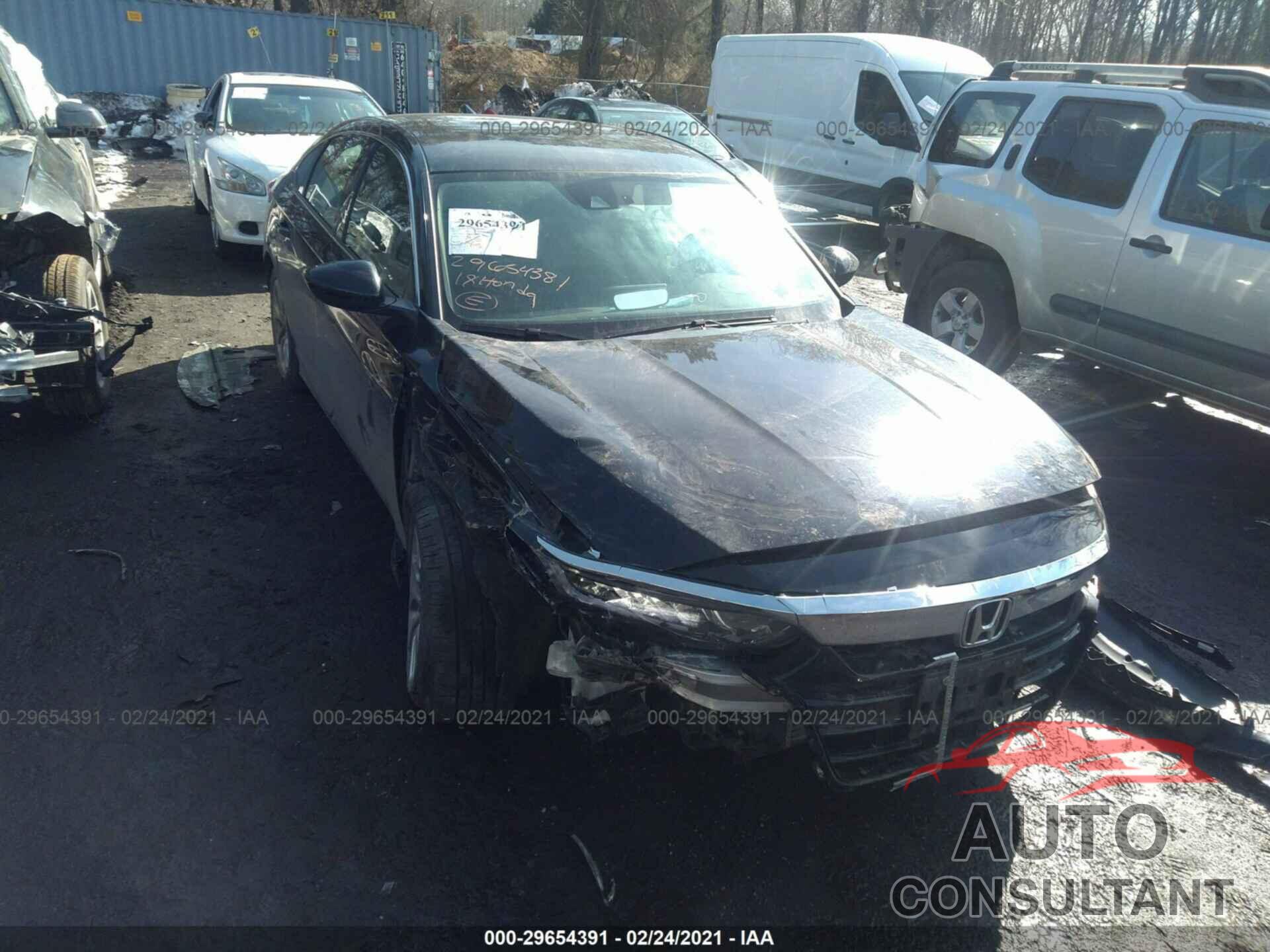HONDA ACCORD SEDAN 2018 - 1HGCV1F16JA102078