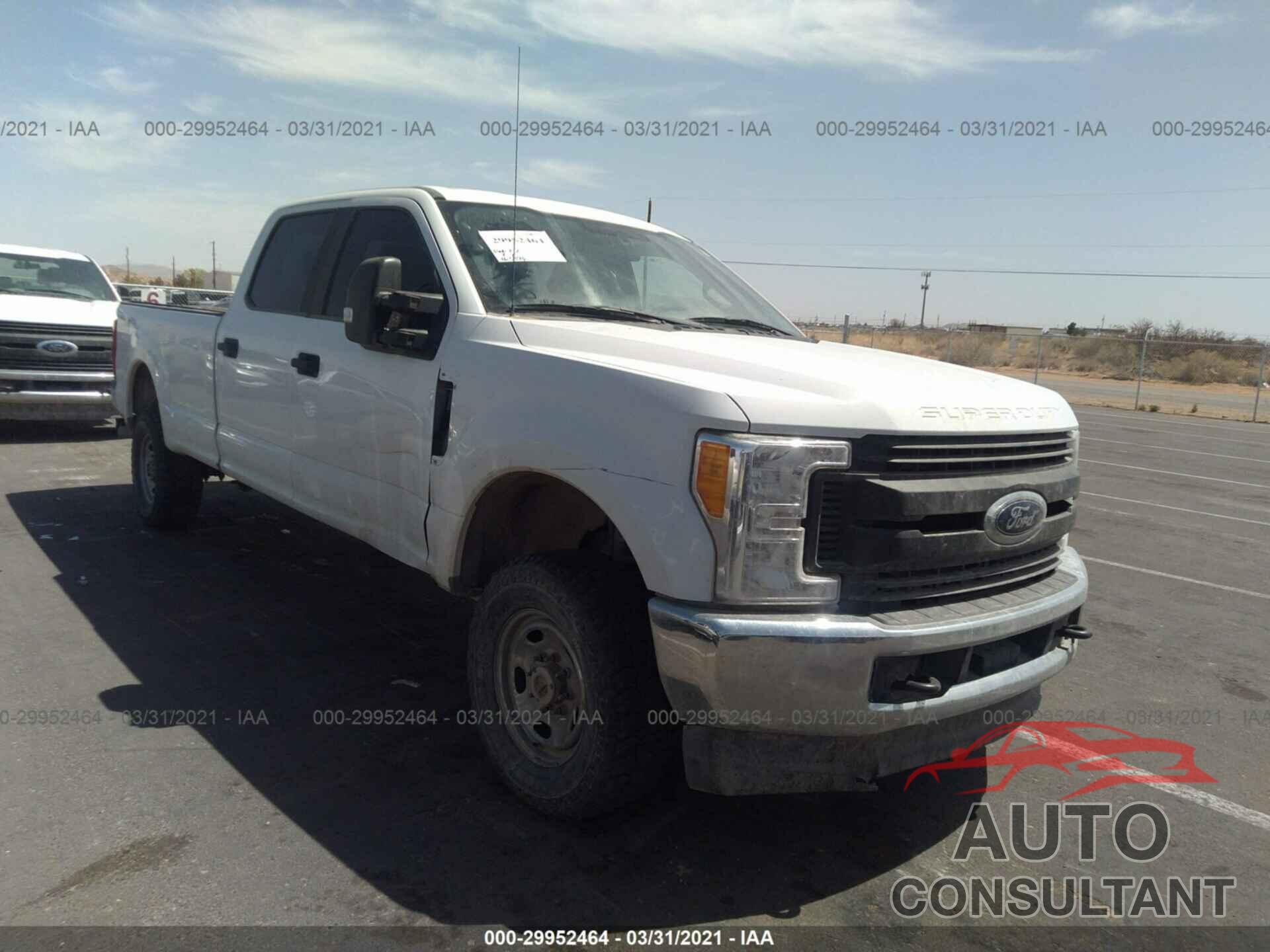 FORD SUPER DUTY F-250 SRW 2017 - 1FT7W2B64HED43273