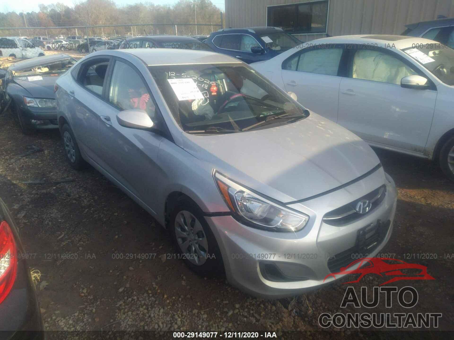 HYUNDAI ACCENT 2017 - KMHCT4AE9HU249239