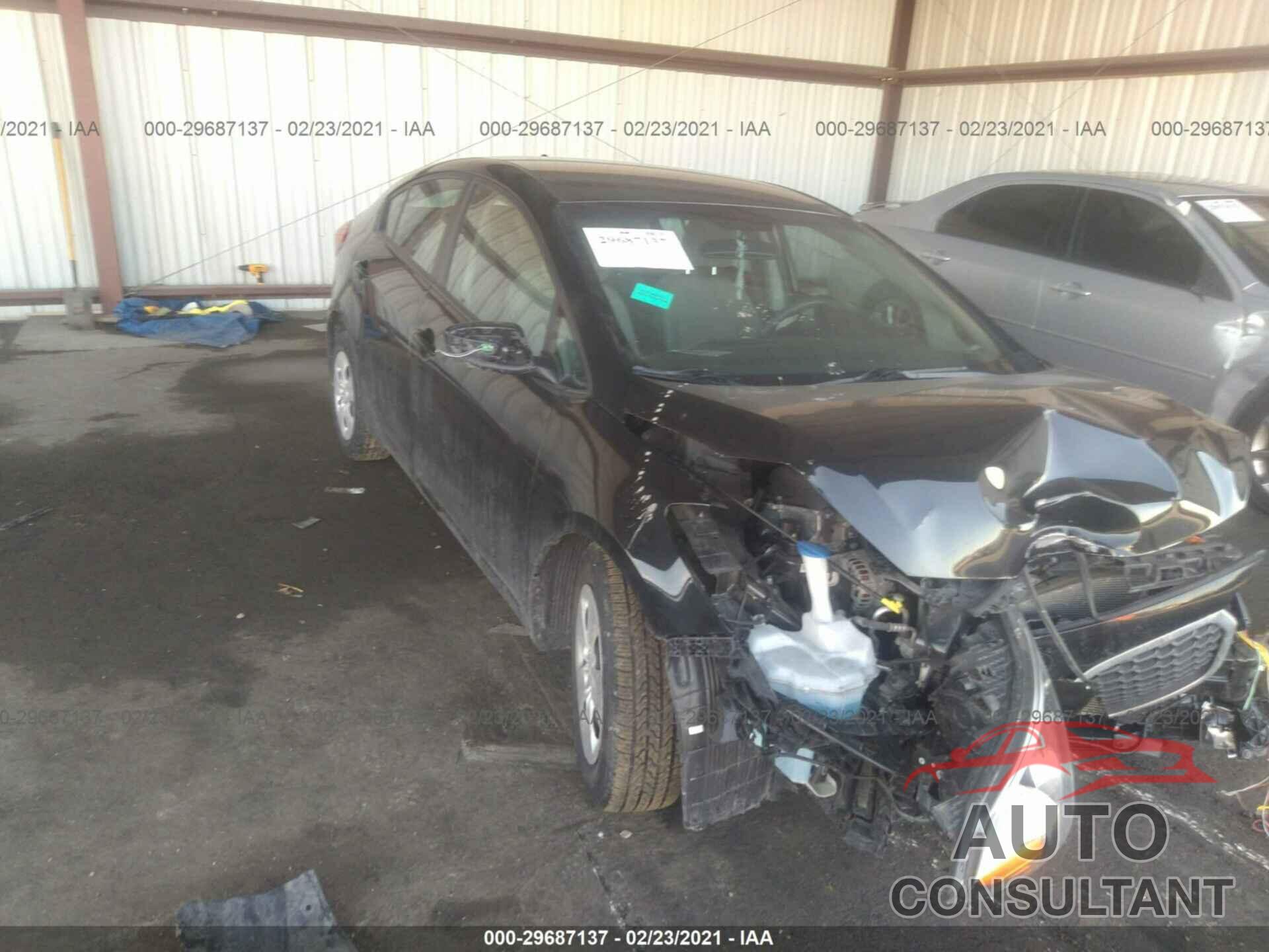 KIA FORTE 2016 - KNAFX4A64G5497435