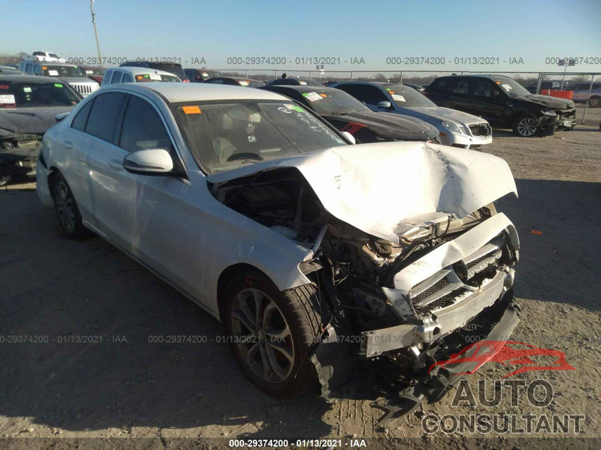 MERCEDES-BENZ C-CLASS 2017 - 55SWF4JB3HU180506