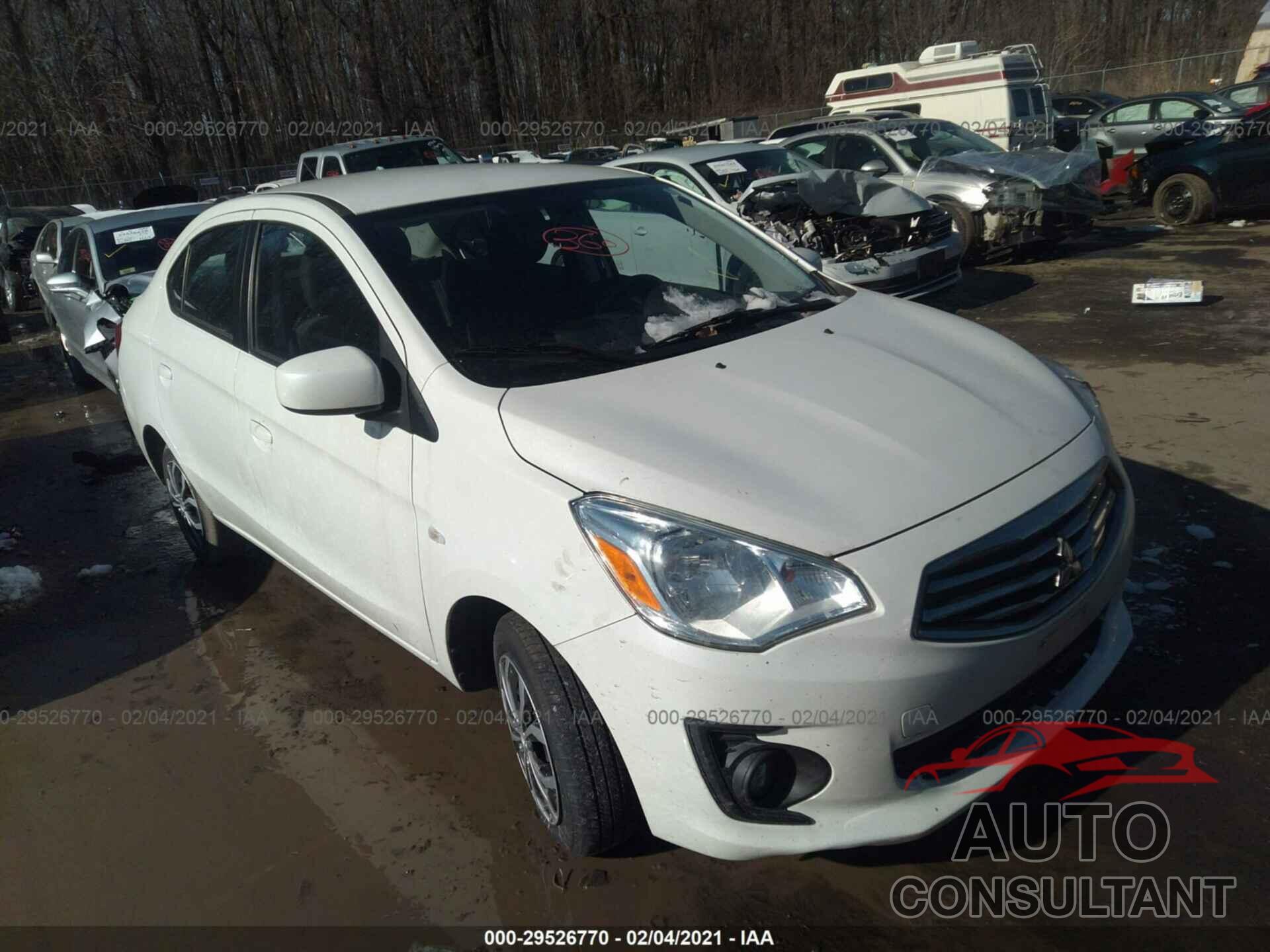 MITSUBISHI MIRAGE G4 2017 - ML32F3FJ0HHF06665