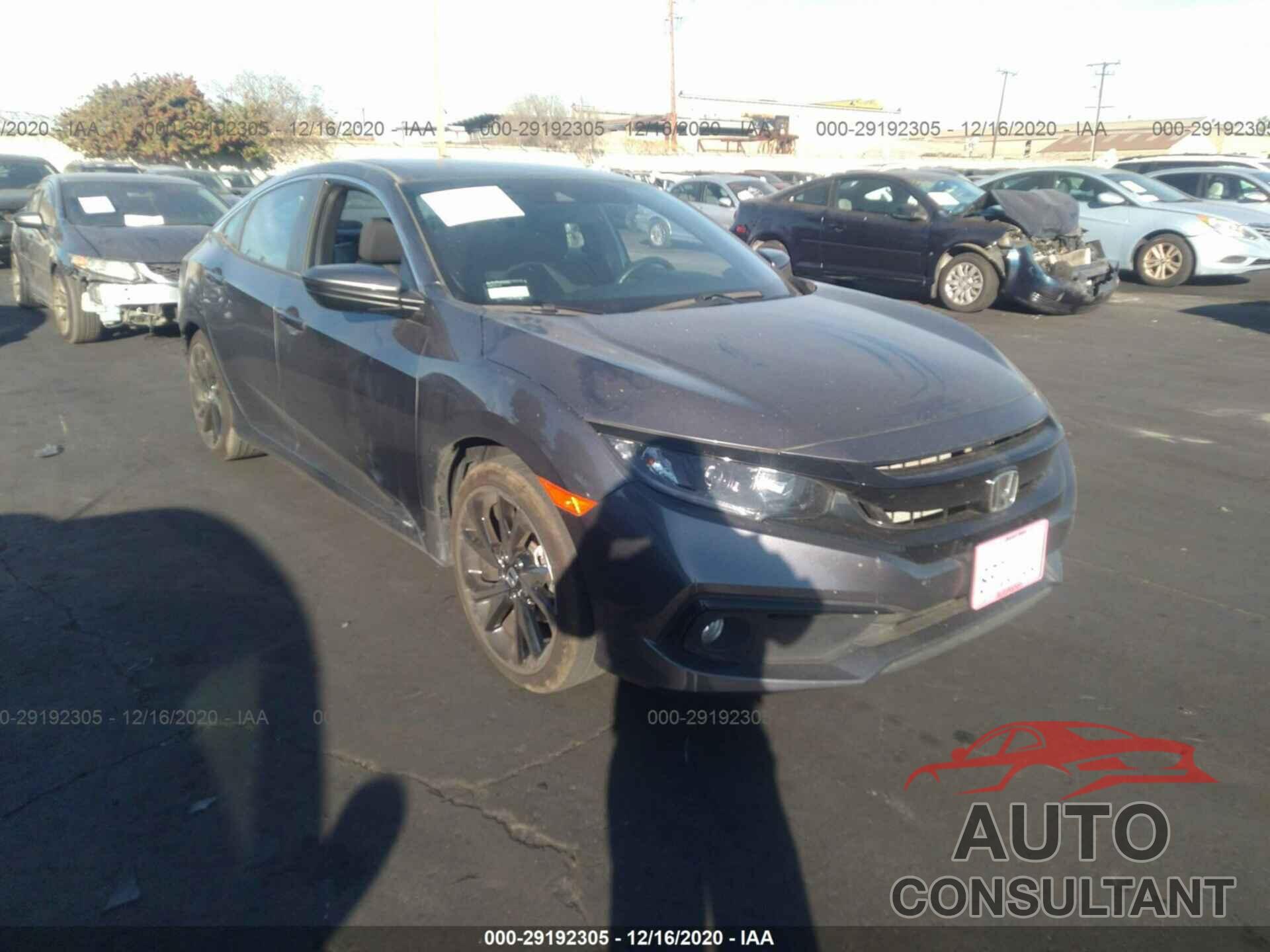 HONDA CIVIC SEDAN 2020 - 2HGFC2F88LH534780