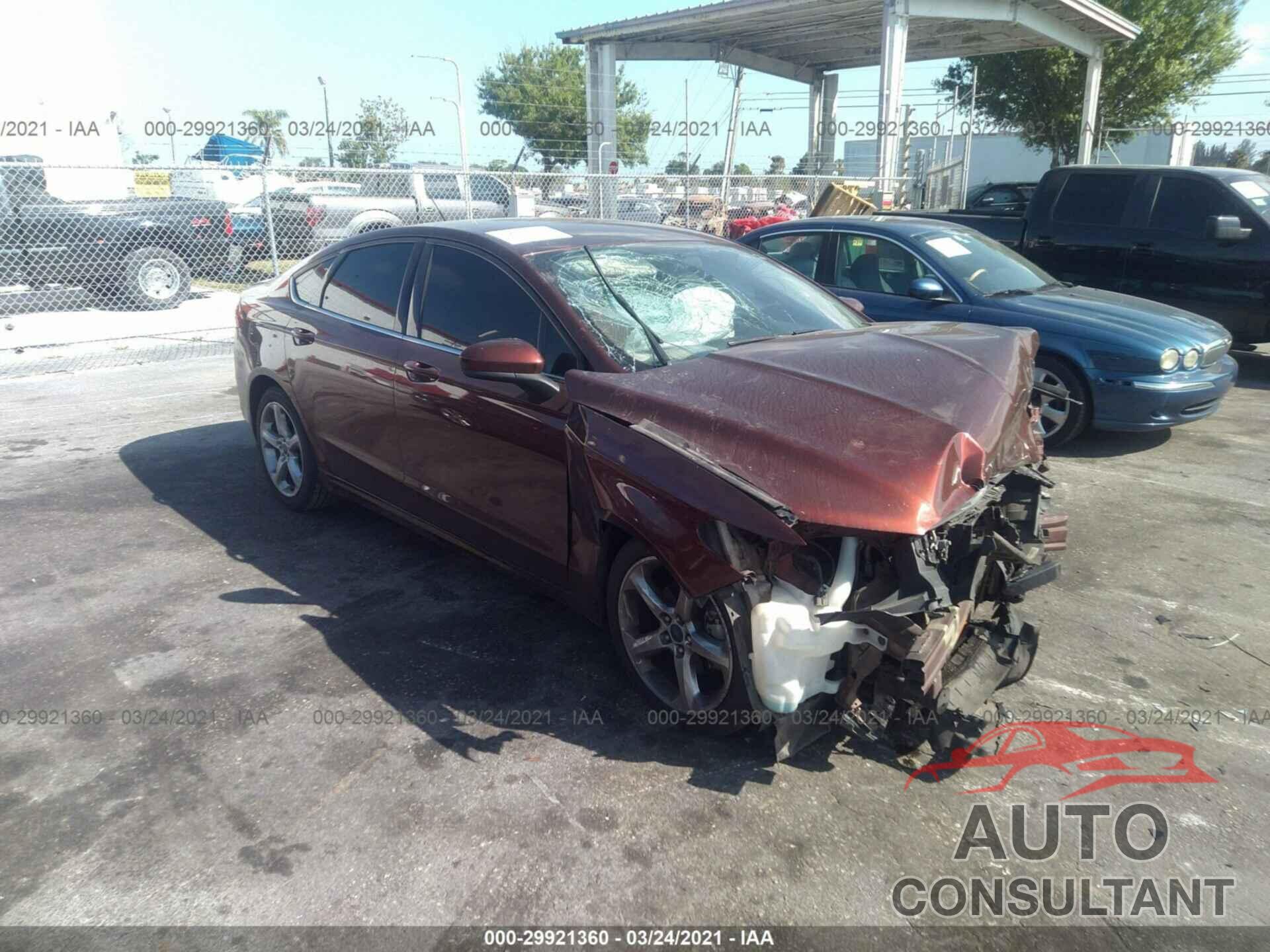 FORD FUSION 2016 - 3FA6P0G78GR376339