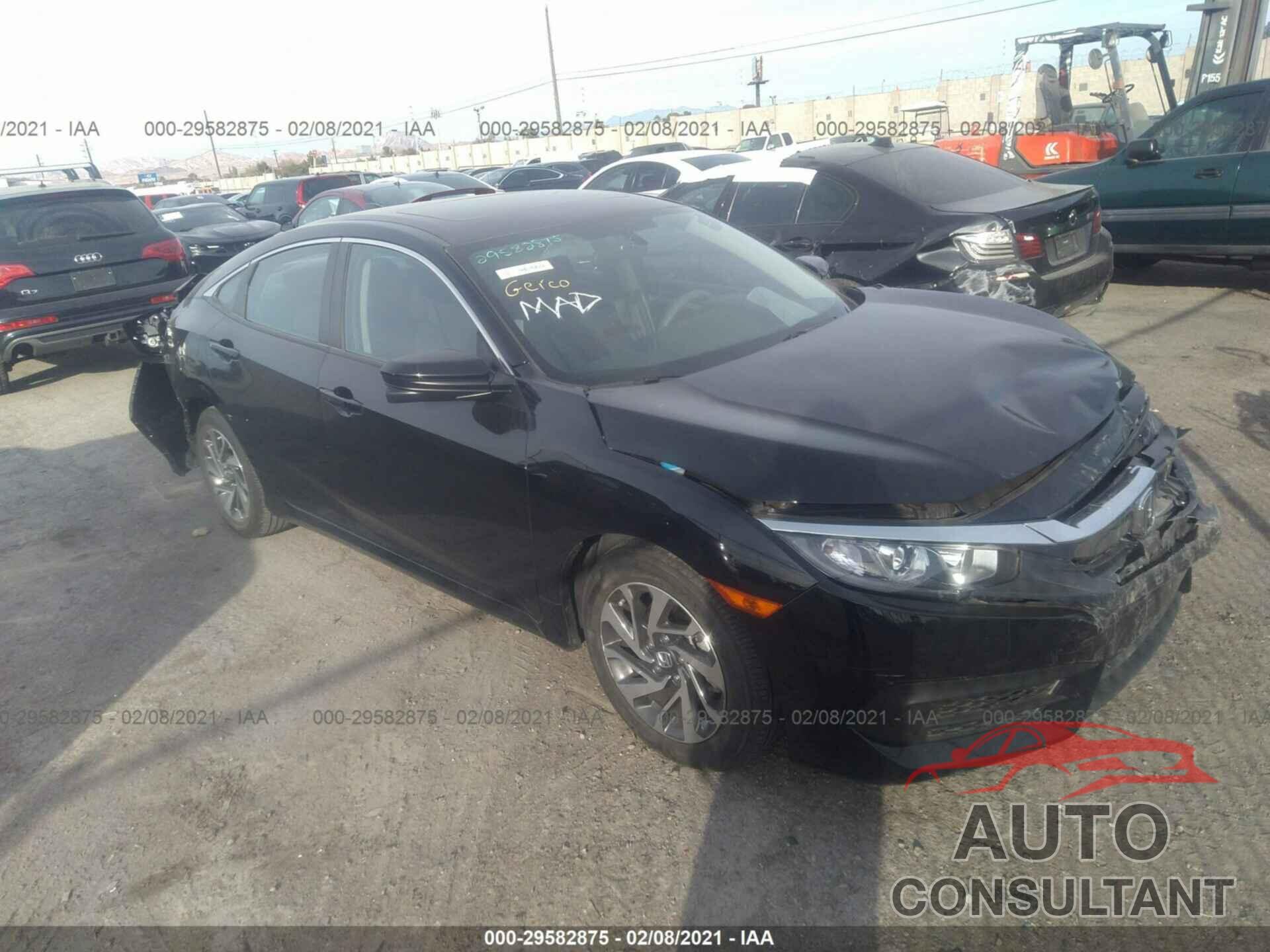 HONDA CIVIC SEDAN 2017 - 19XFC2F78HE070205