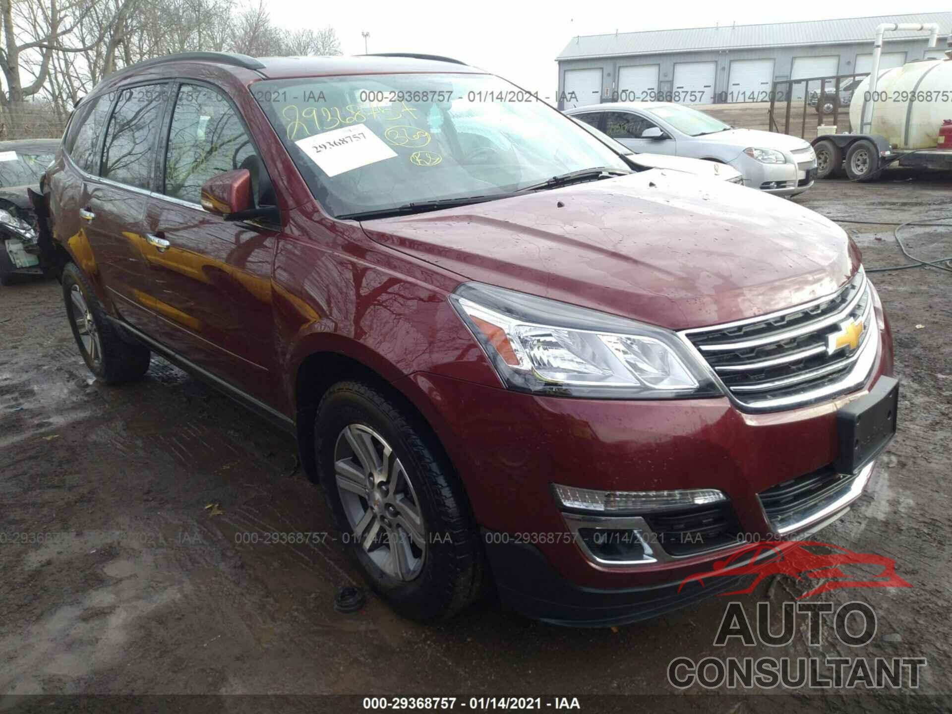 CHEVROLET TRAVERSE 2016 - 1GNKRHKD1GJ336040
