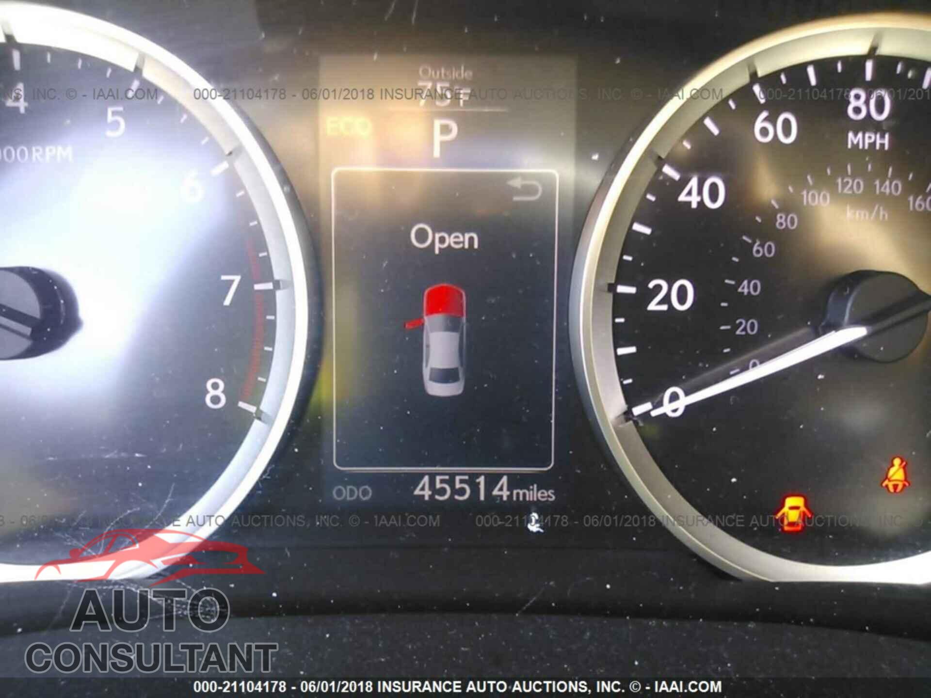 Lexus Is 2014 - JTHBF1D29E5040532