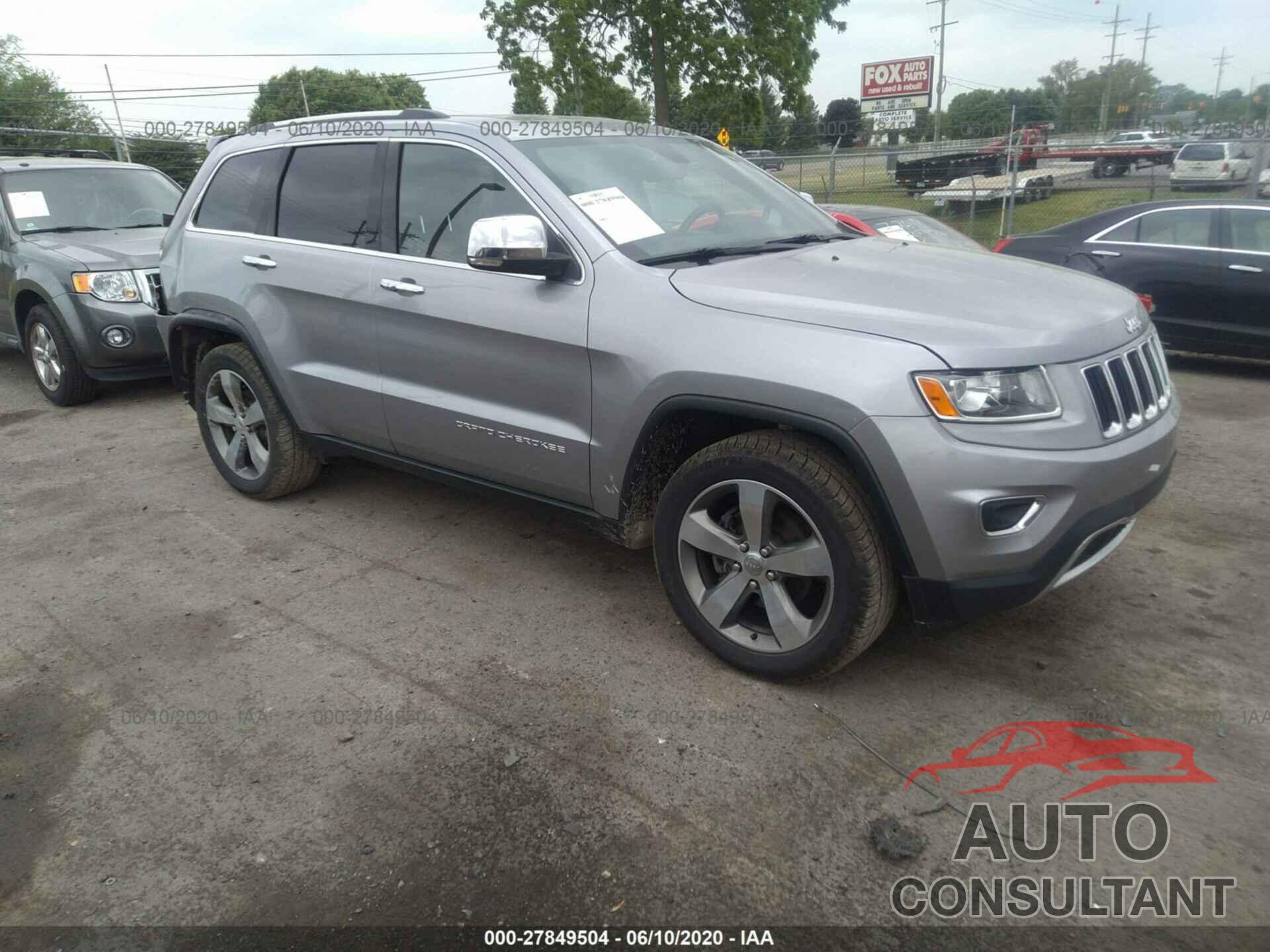 Jeep Grand Cherokee 2016 - 1C4RJFBG4GC317984