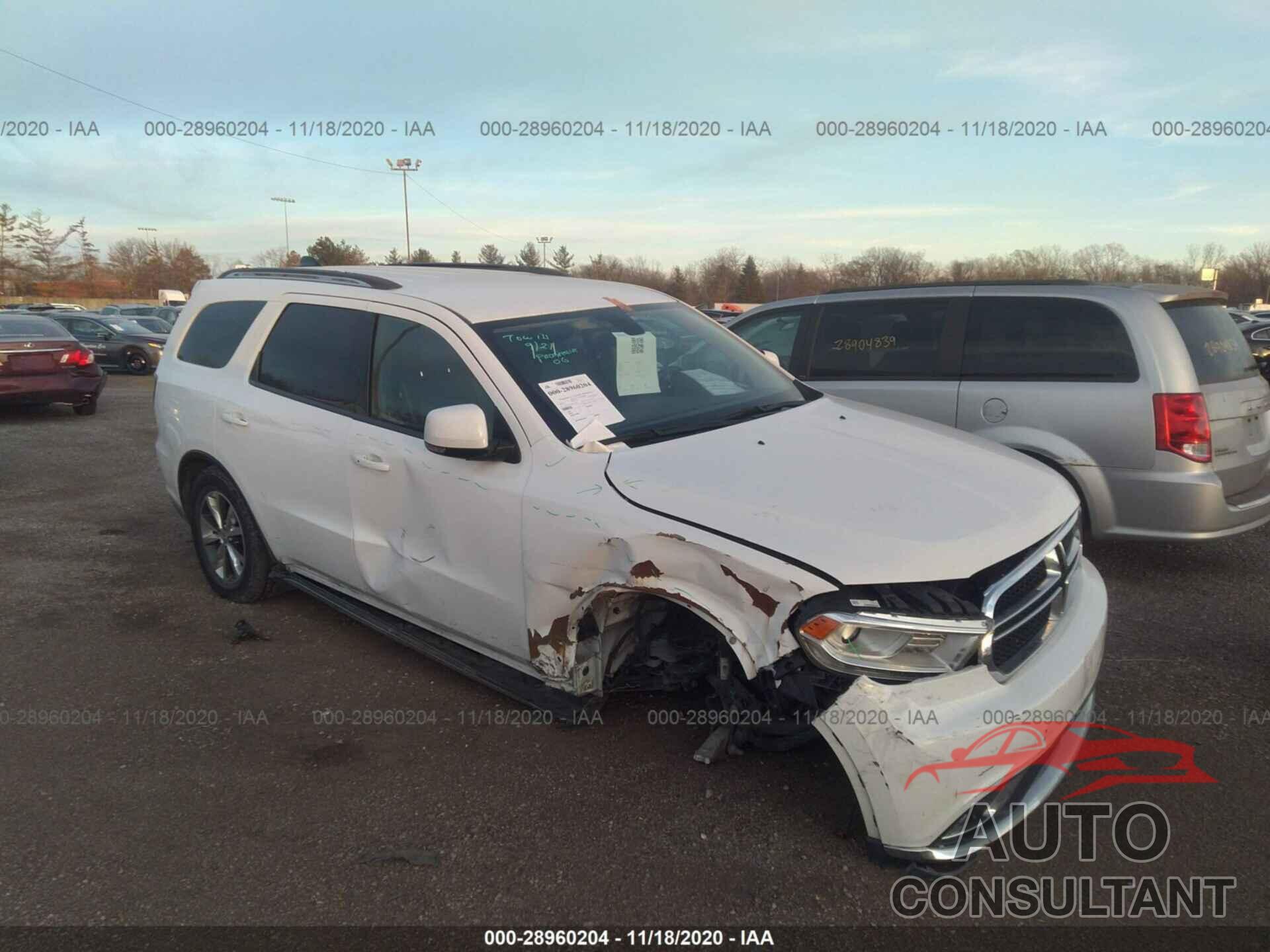 DODGE DURANGO 2016 - 1C4RDHDG6GC459530