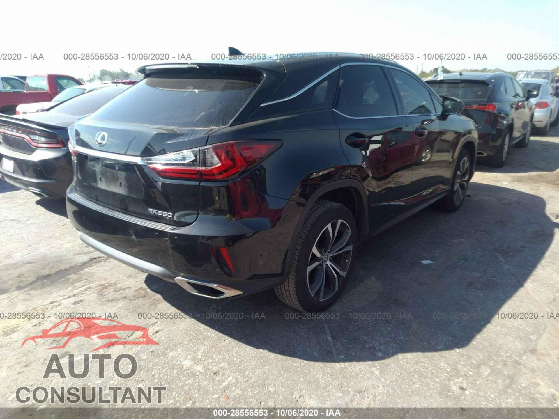 LEXUS RX 2017 - 2T2ZZMCA8HC042387