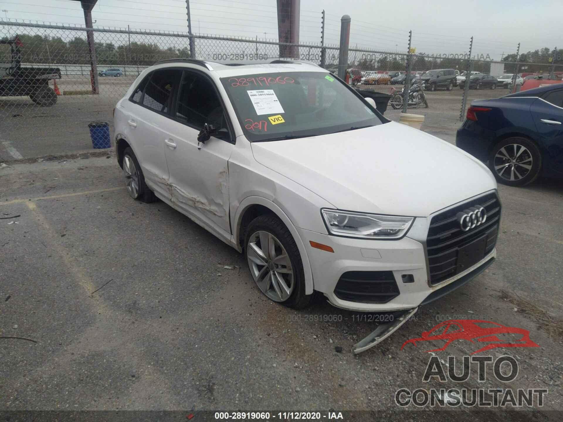 AUDI Q3 2017 - WA1ECCFS0HR003098