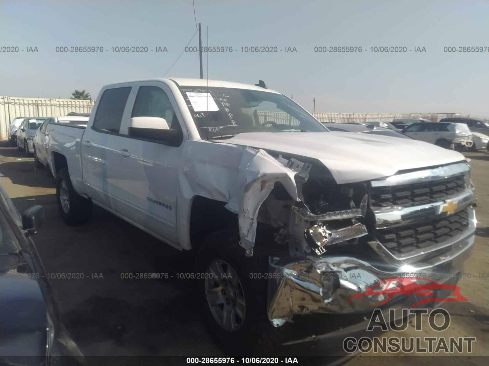 CHEVROLET SILVERADO 1500 2017 - 3GCUCRER9HG472919