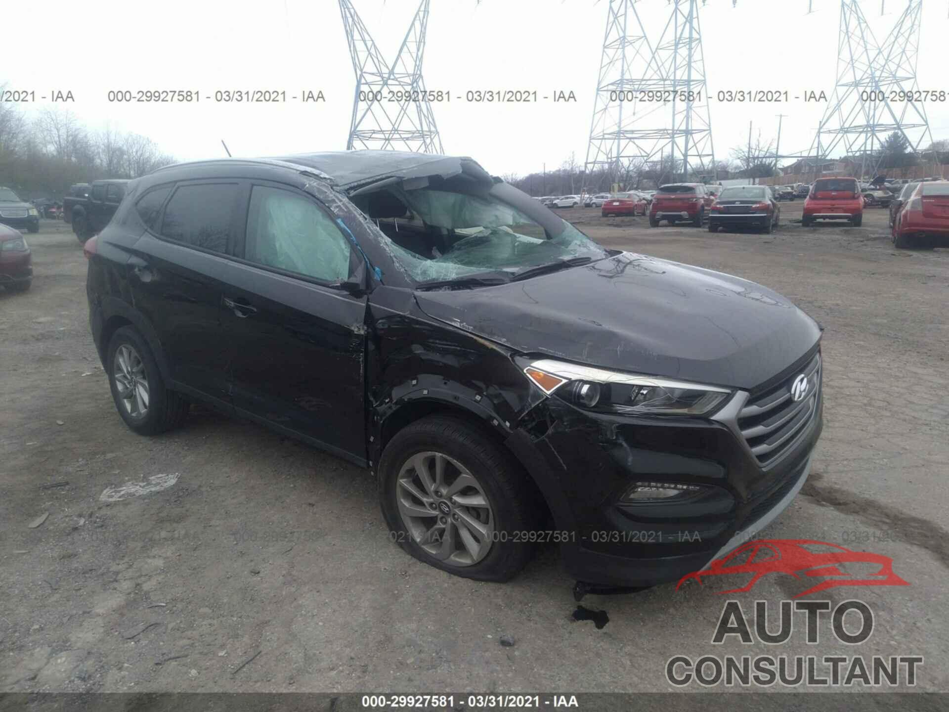 HYUNDAI TUCSON 2017 - KM8J33A26HU361214