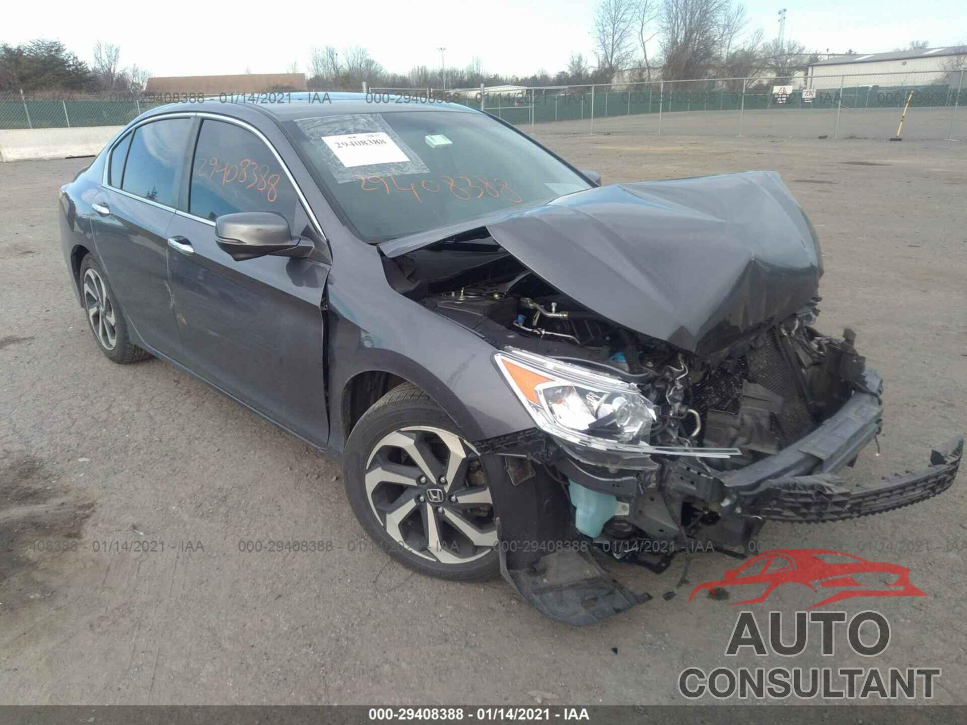 HONDA ACCORD SEDAN 2016 - 1HGCR2F88GA000829