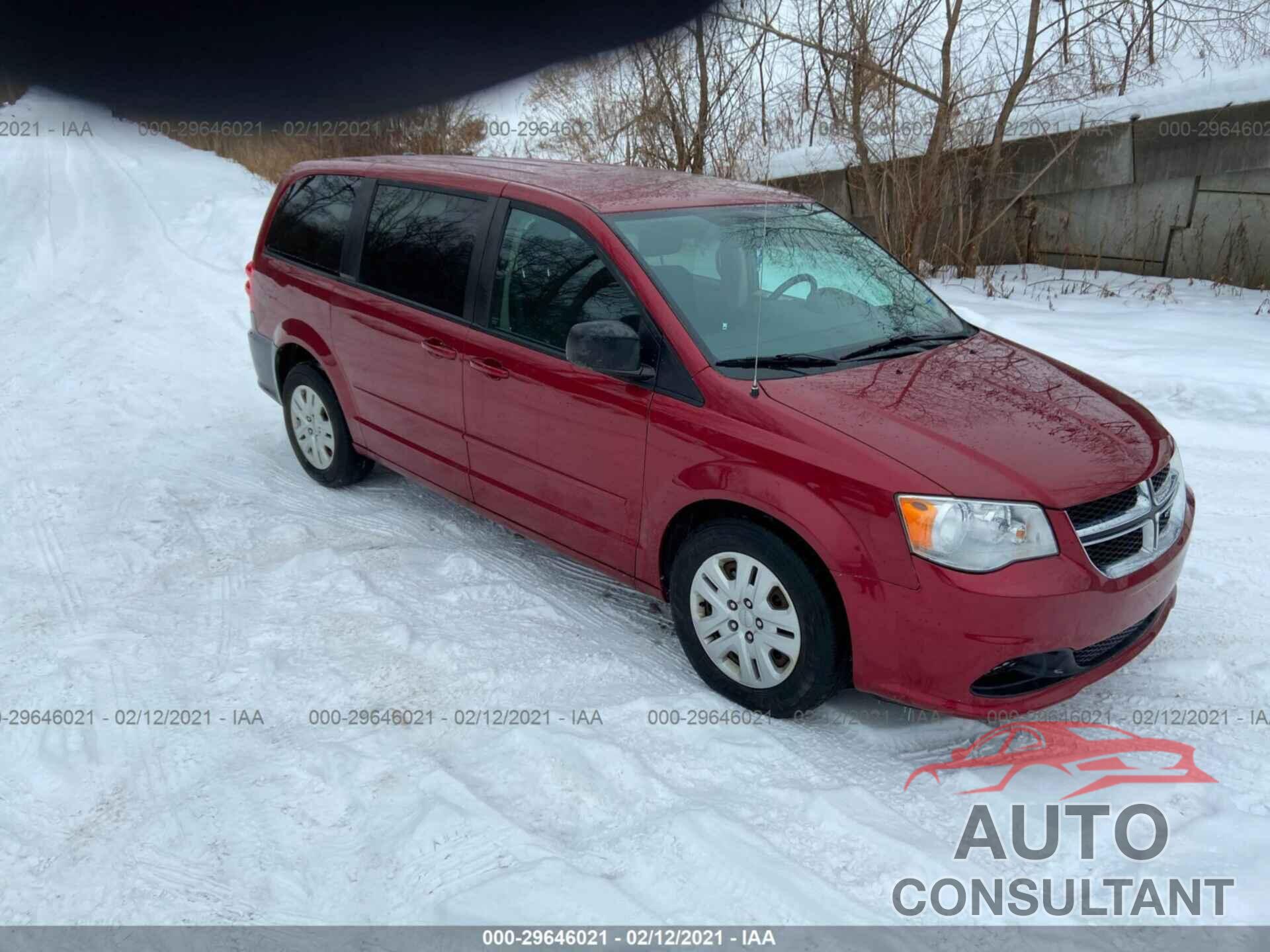 DODGE GRAND CARAVAN 2016 - 2C4RDGBG3GR139277