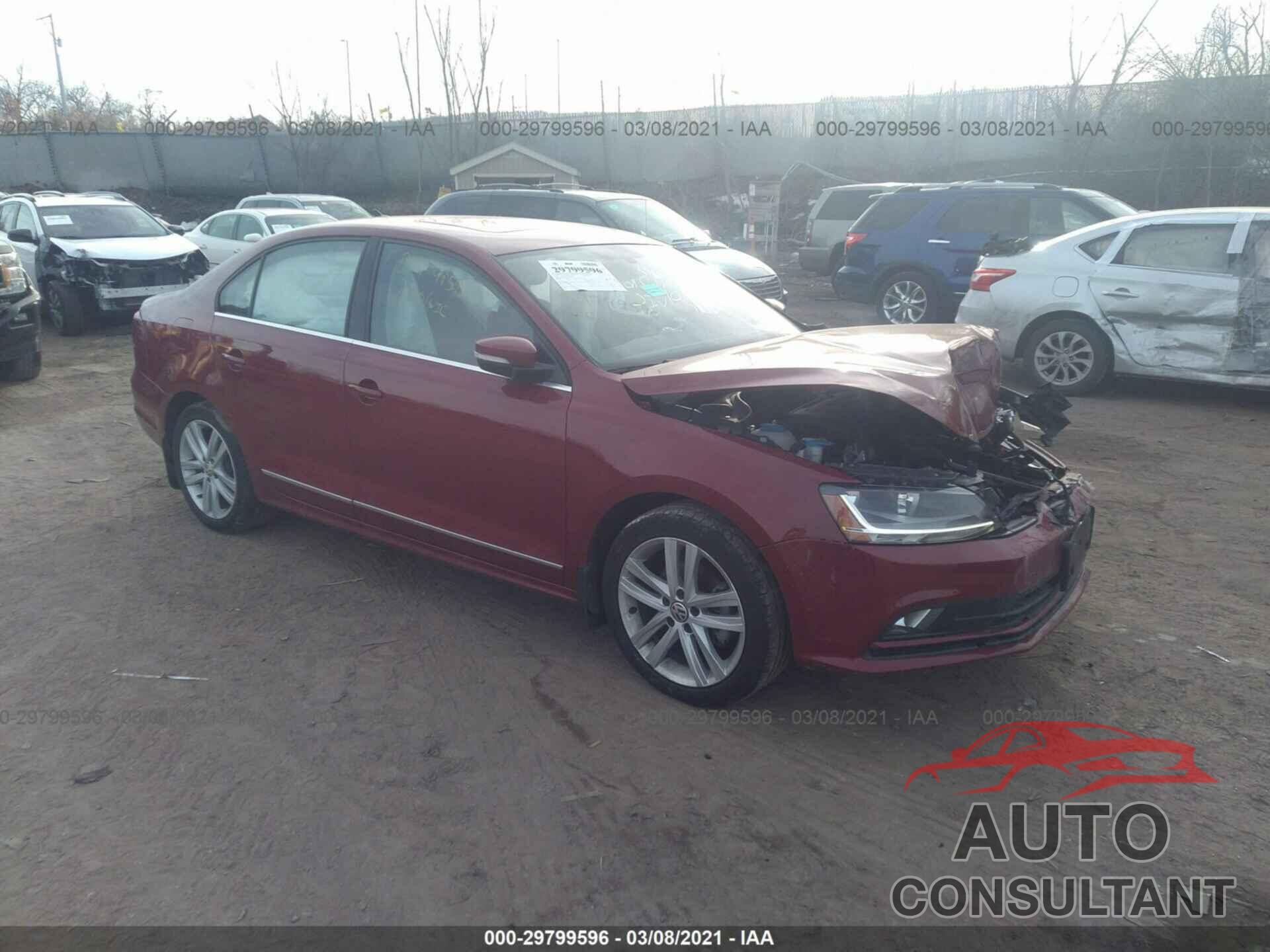 VOLKSWAGEN JETTA 2017 - 3VWL17AJXHM232489