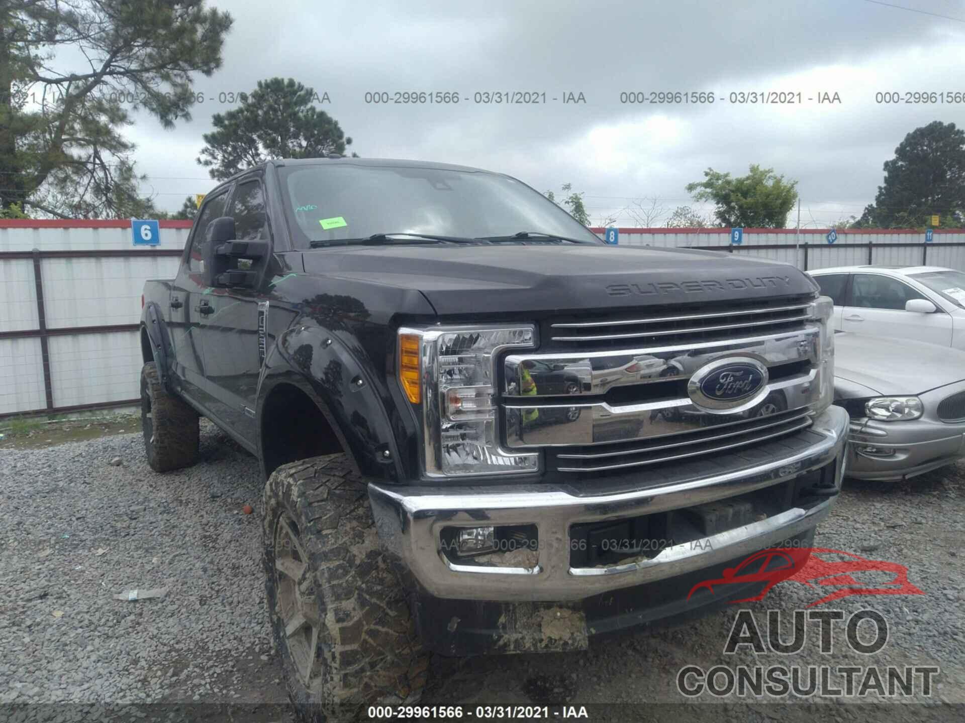 FORD SUPER DUTY F-250 SRW 2017 - 1FT7W2BT4HEC09272