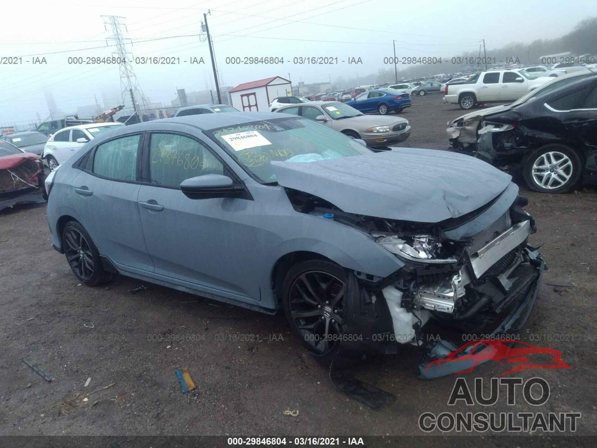 HONDA CIVIC HATCHBACK 2020 - SHHFK7H43LU226283